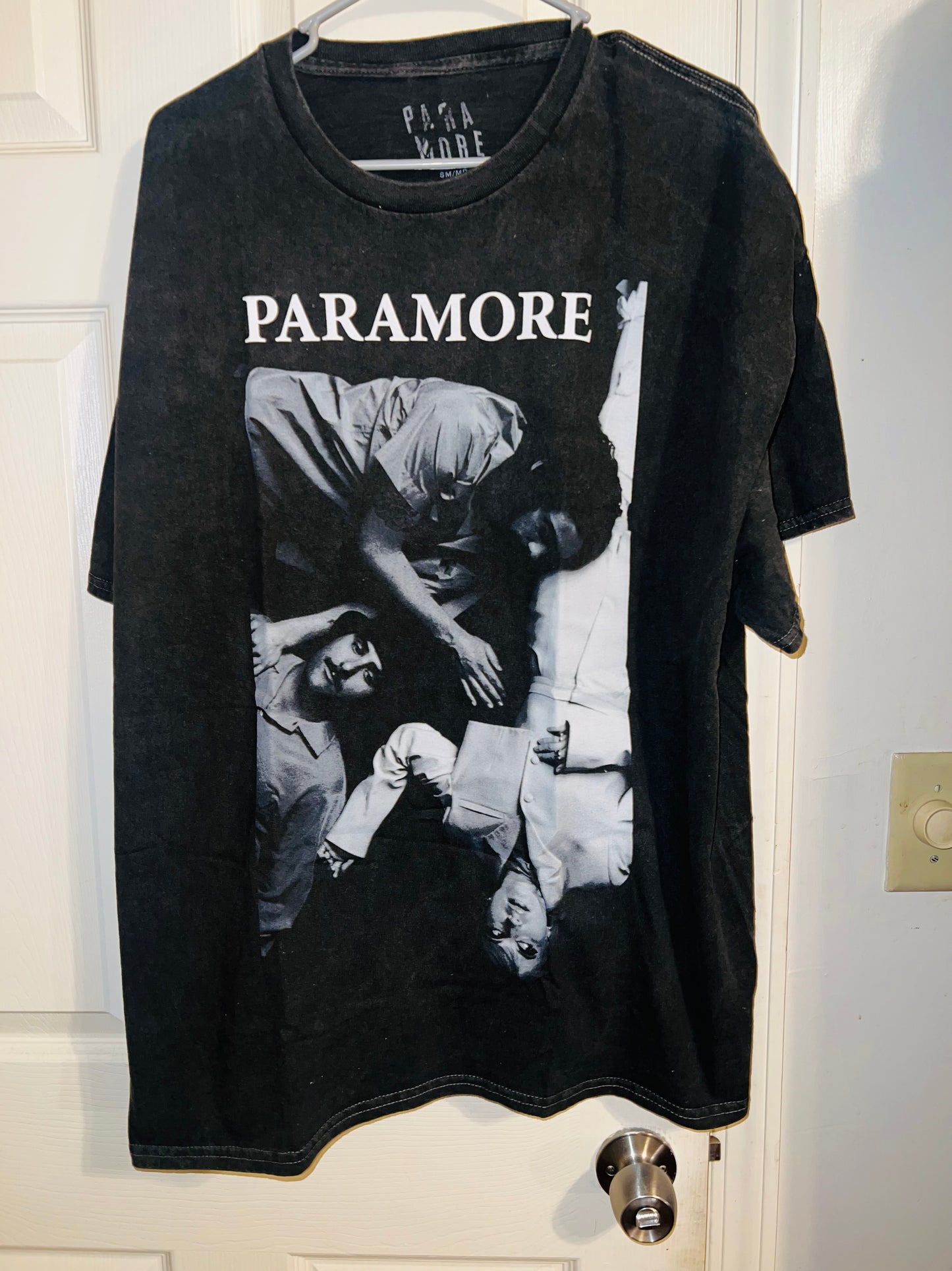 Paramore Oversized Distressed Tee