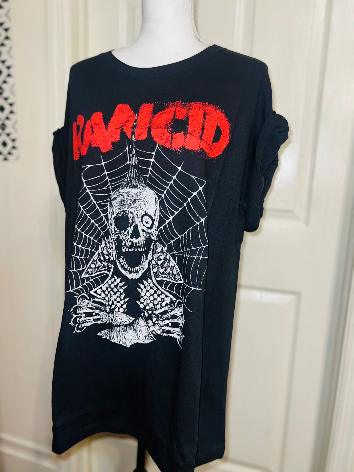 Rancid Oversized Distressed Tee