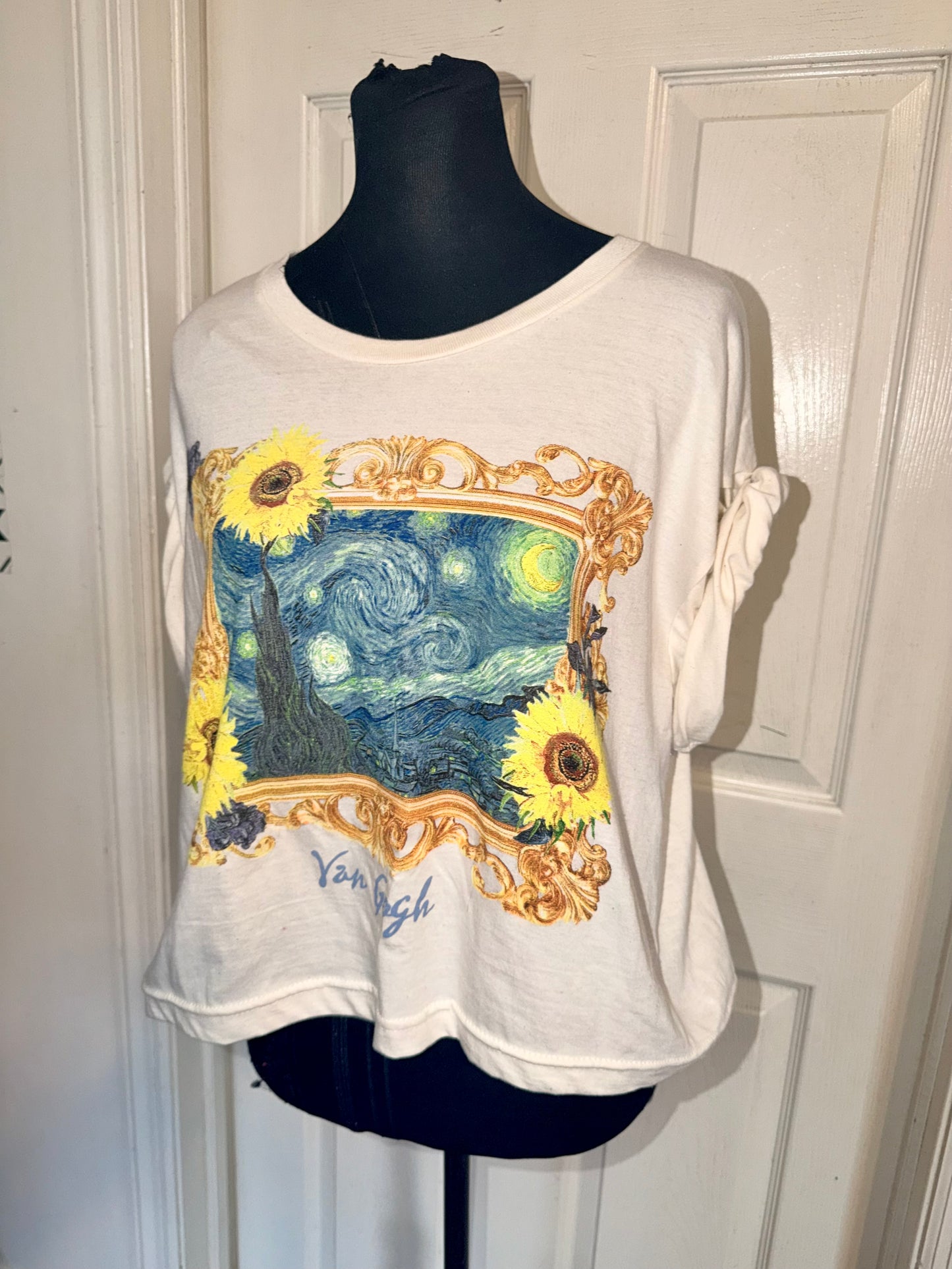 Vincent Van Gogh Cropped Tee