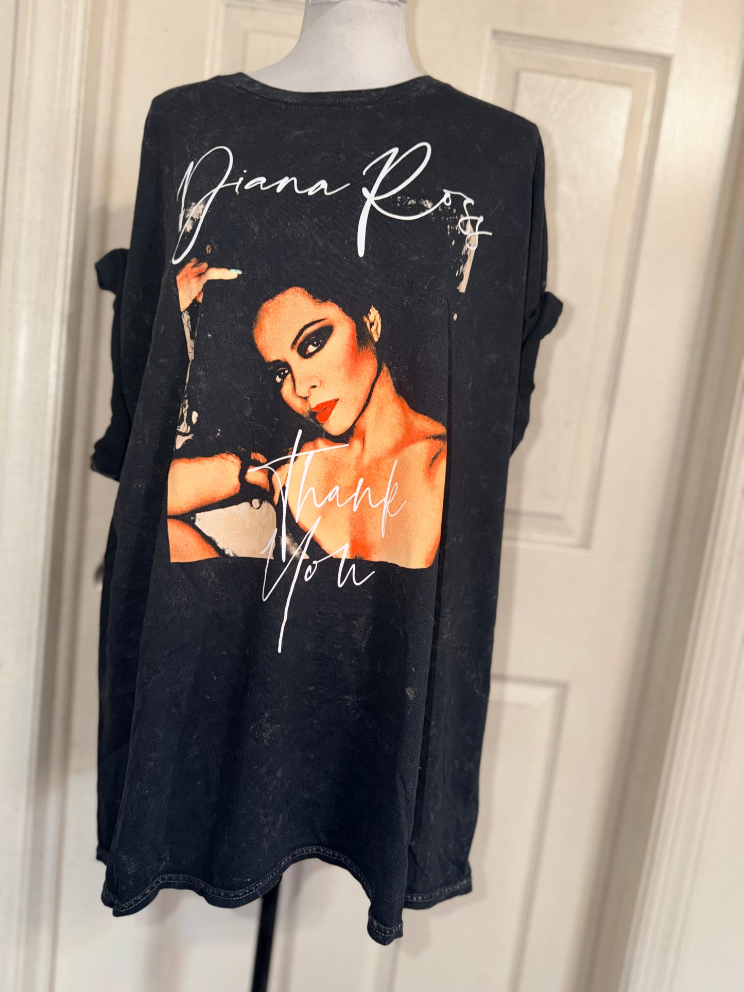Diana Ross Oversized Distressed Tee
