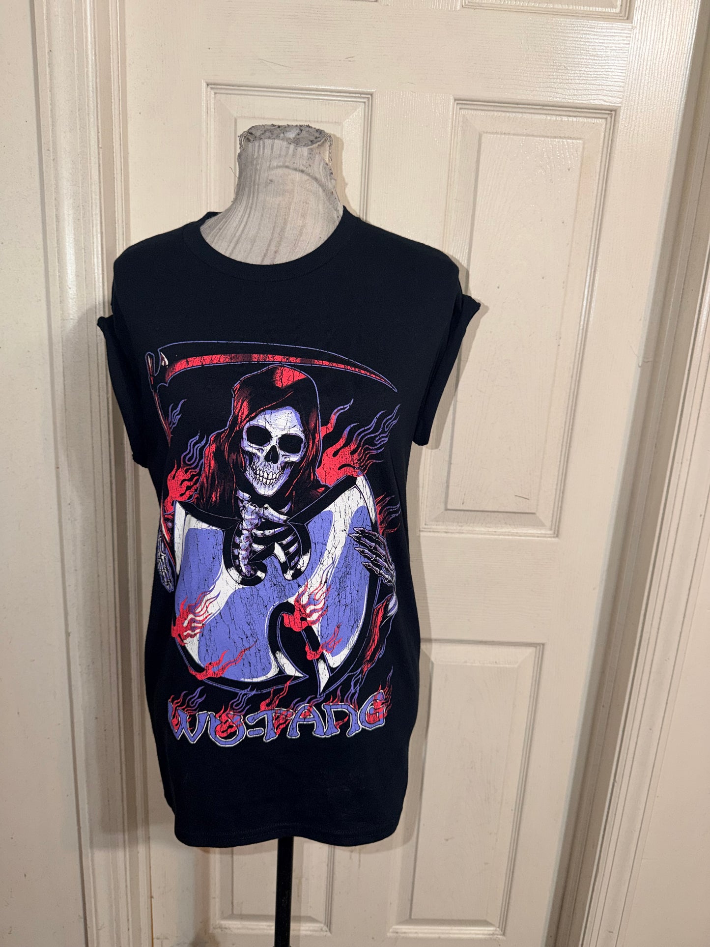 Wu-Tang Clan Oversized Distressed Tee