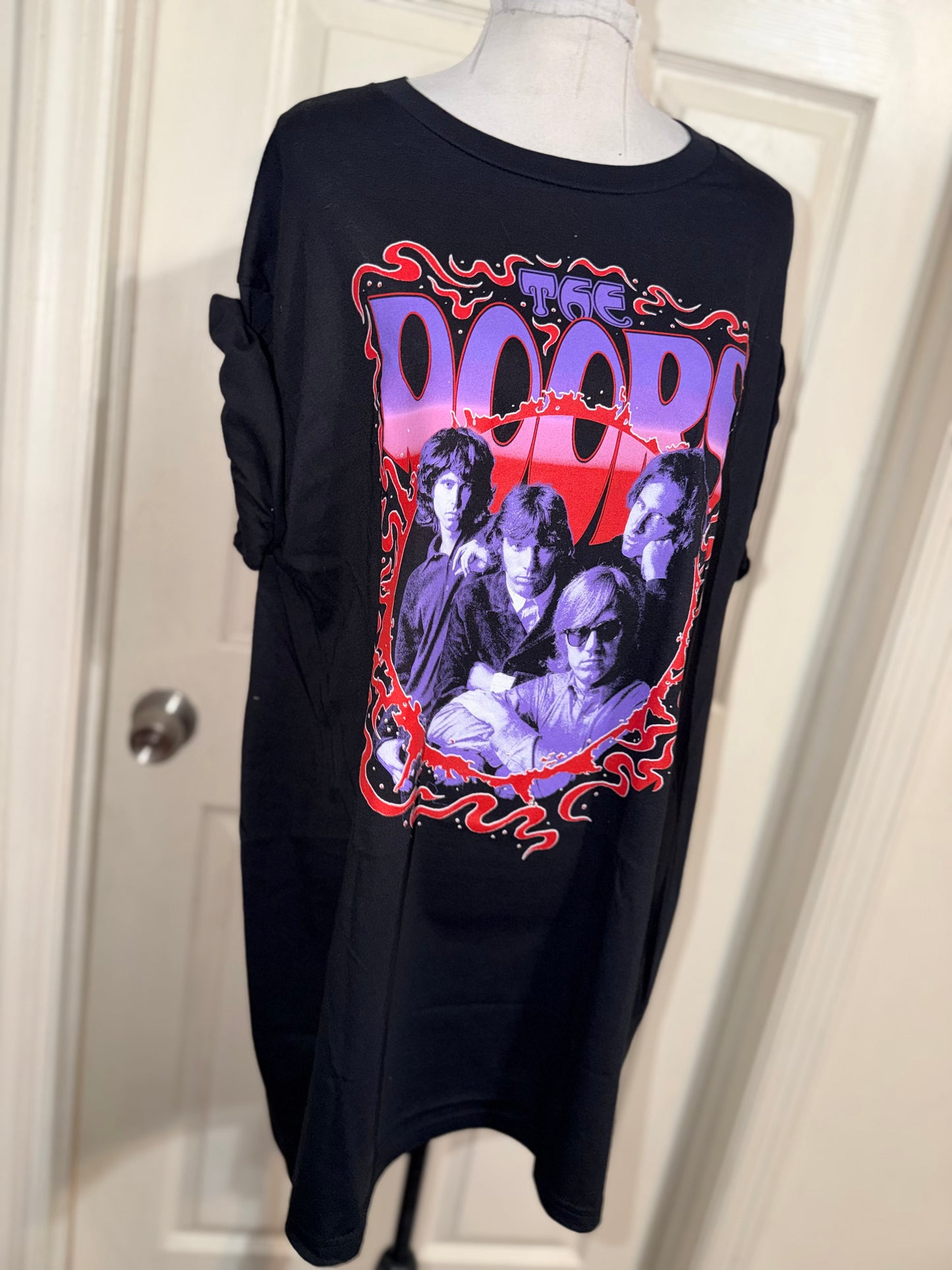 The Doors Double Sided Oversized Distressed Tee