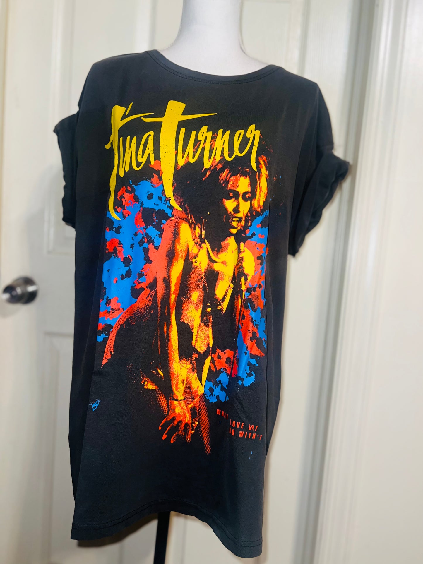 Tina Turner Oversized Distressed Tee