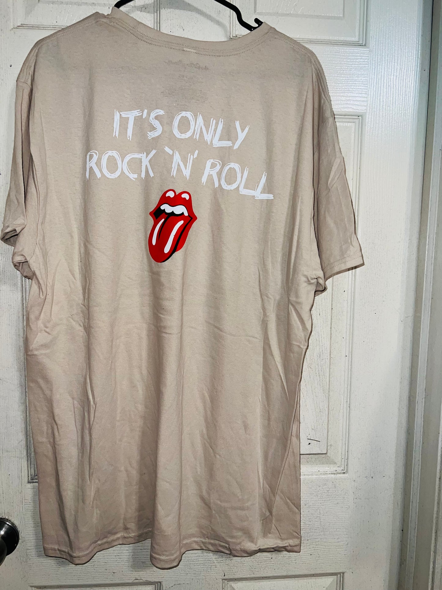 The Rolling Stones Double Sided Distressed Tee