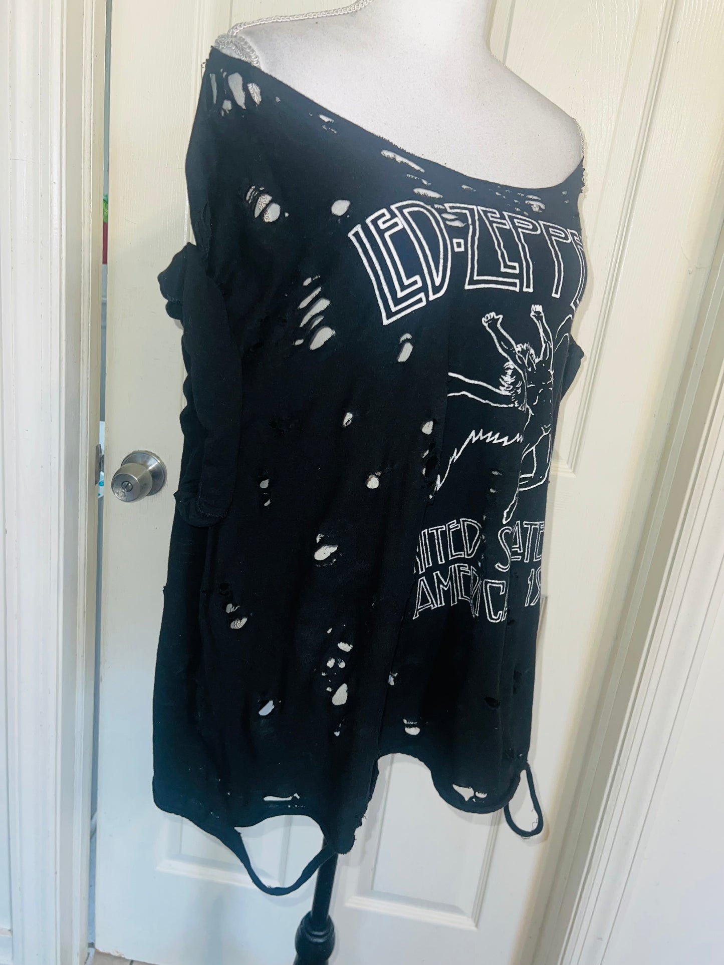 Led Zeppelin OFTS Oversized Distressed Tee (as is)