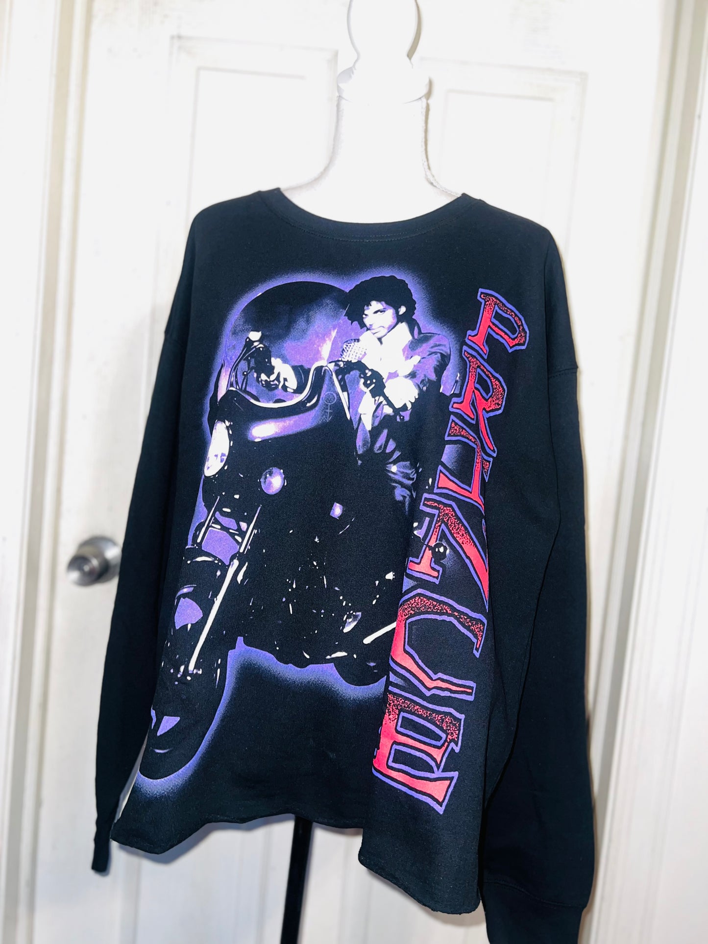 Prince Oversized Distressed Sweatshirt