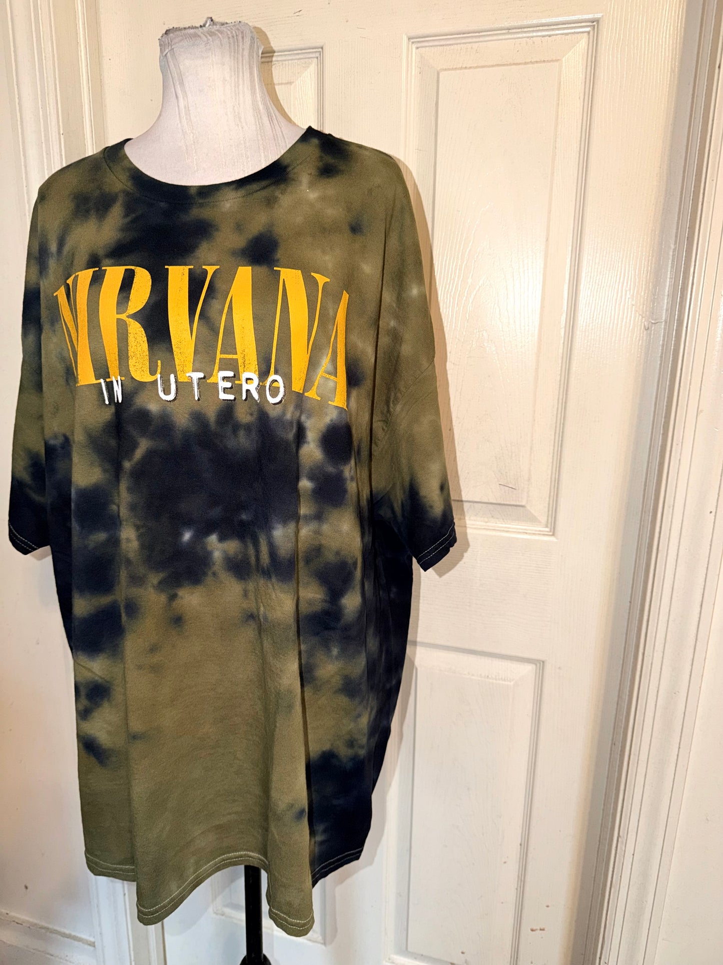 Nirvana Double Sided Oversized Tee
