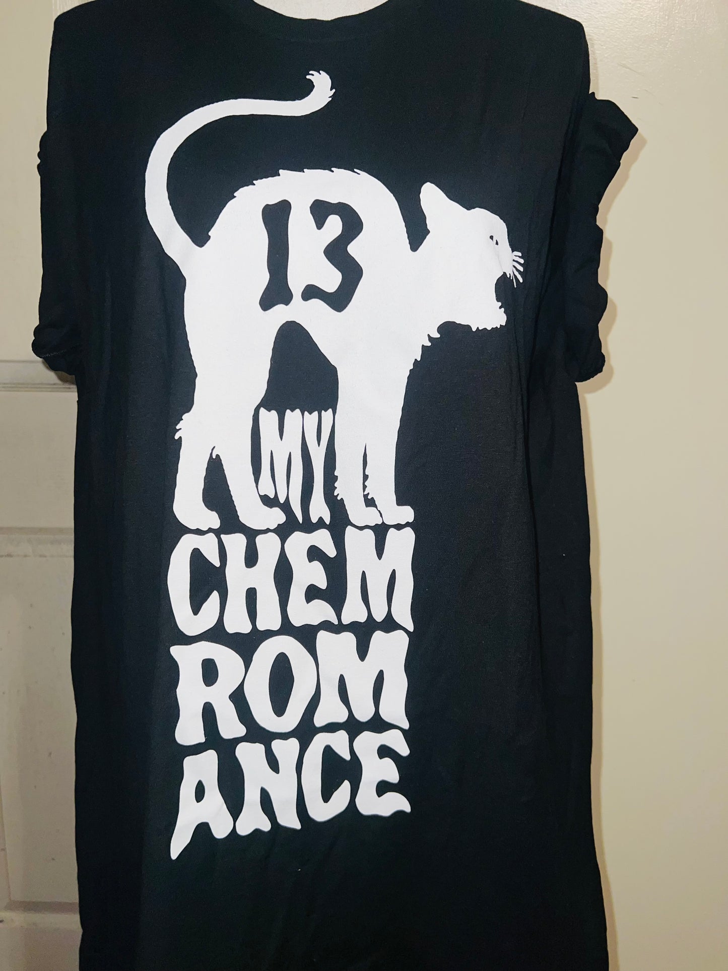 My Chemical Romance Oversized Distressed Tee