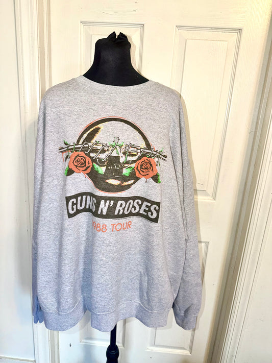 Guns N’ Roses Double Sided Oversized Sweatshirt