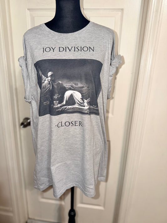 Joy Division Oversized Distressed Tee