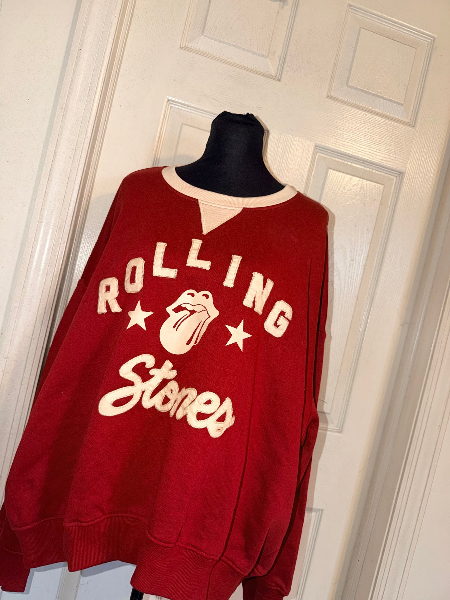 The Rolling Stones Oversized Distressed Tee