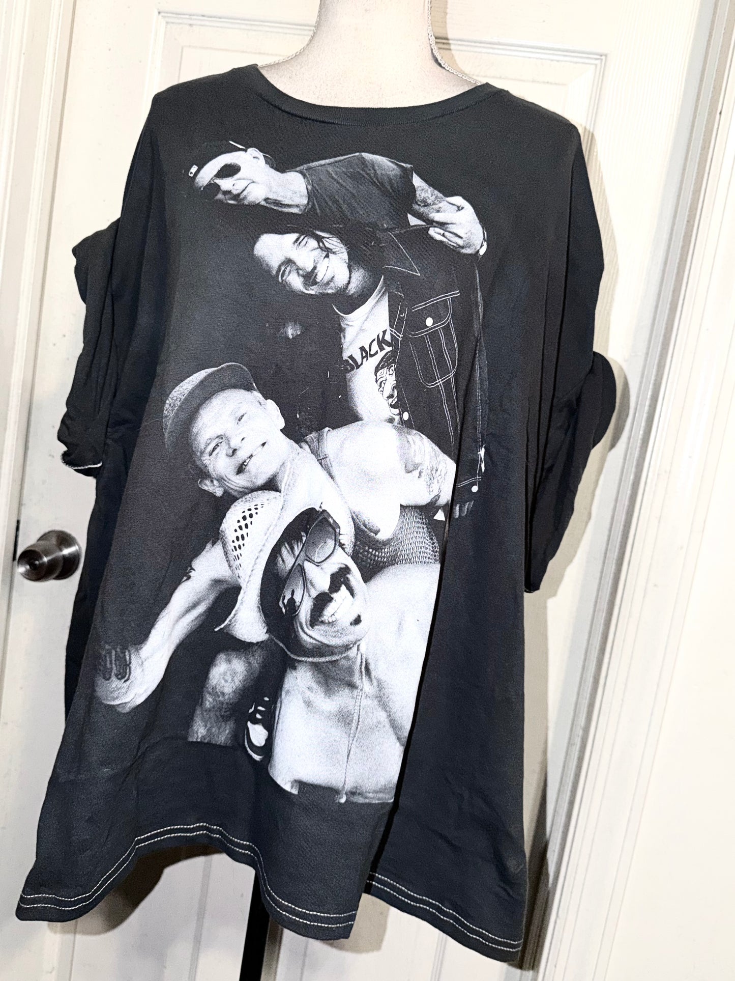 Red Hot Chili Peppers Oversized Distressed Tee