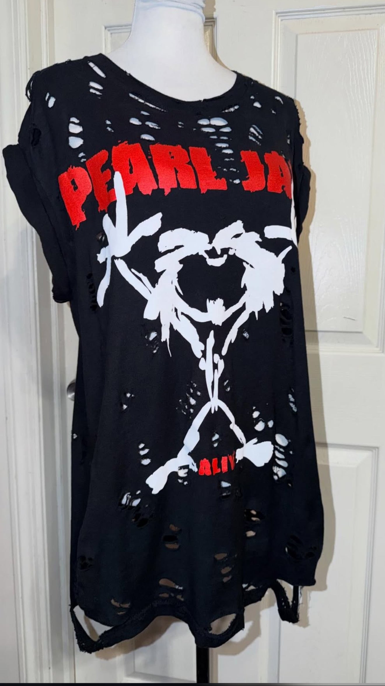 Pearl Jam Double Sided Oversized Tee