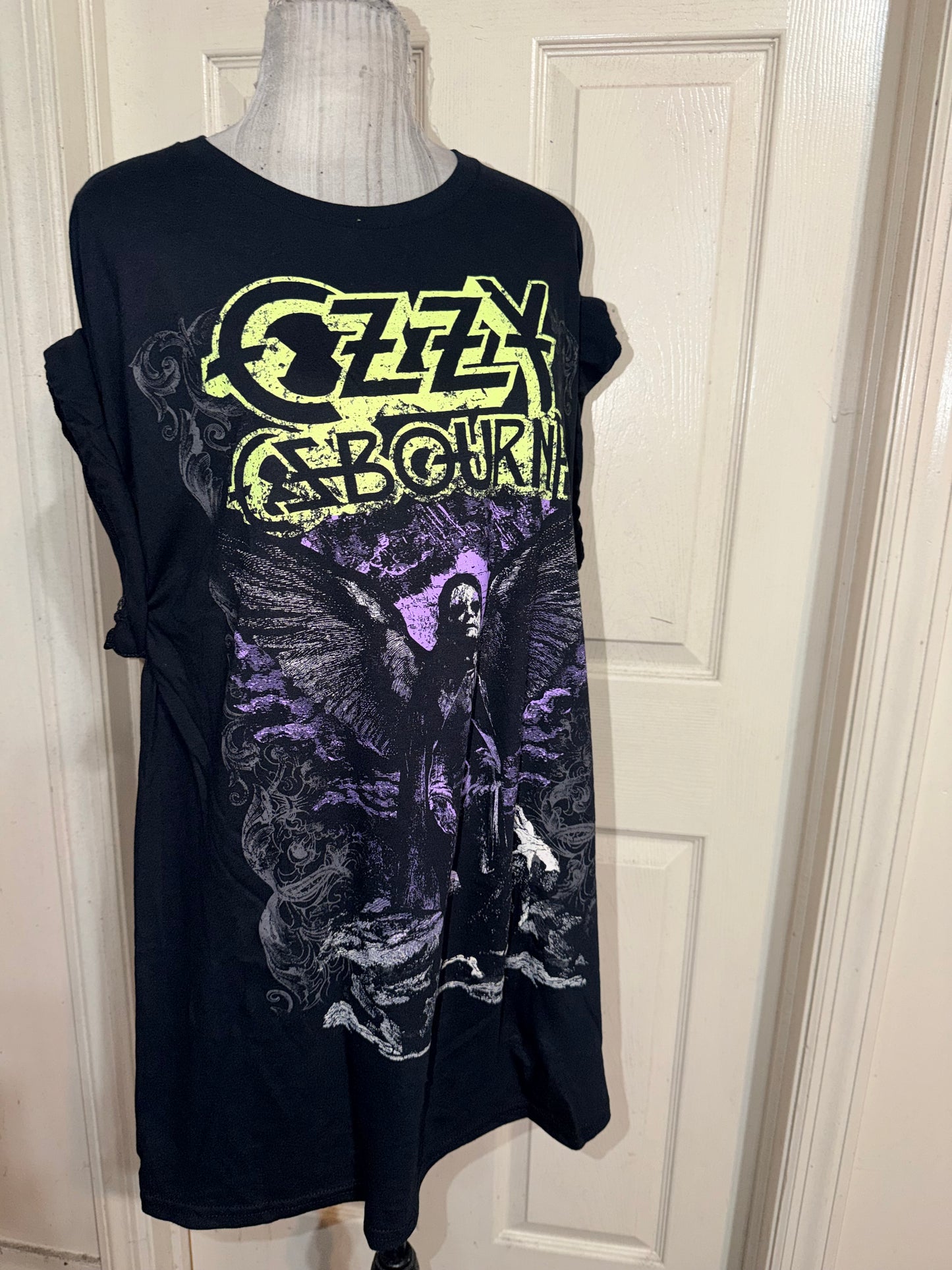 Ozzy Osbourne Oversized Distressed Tee
