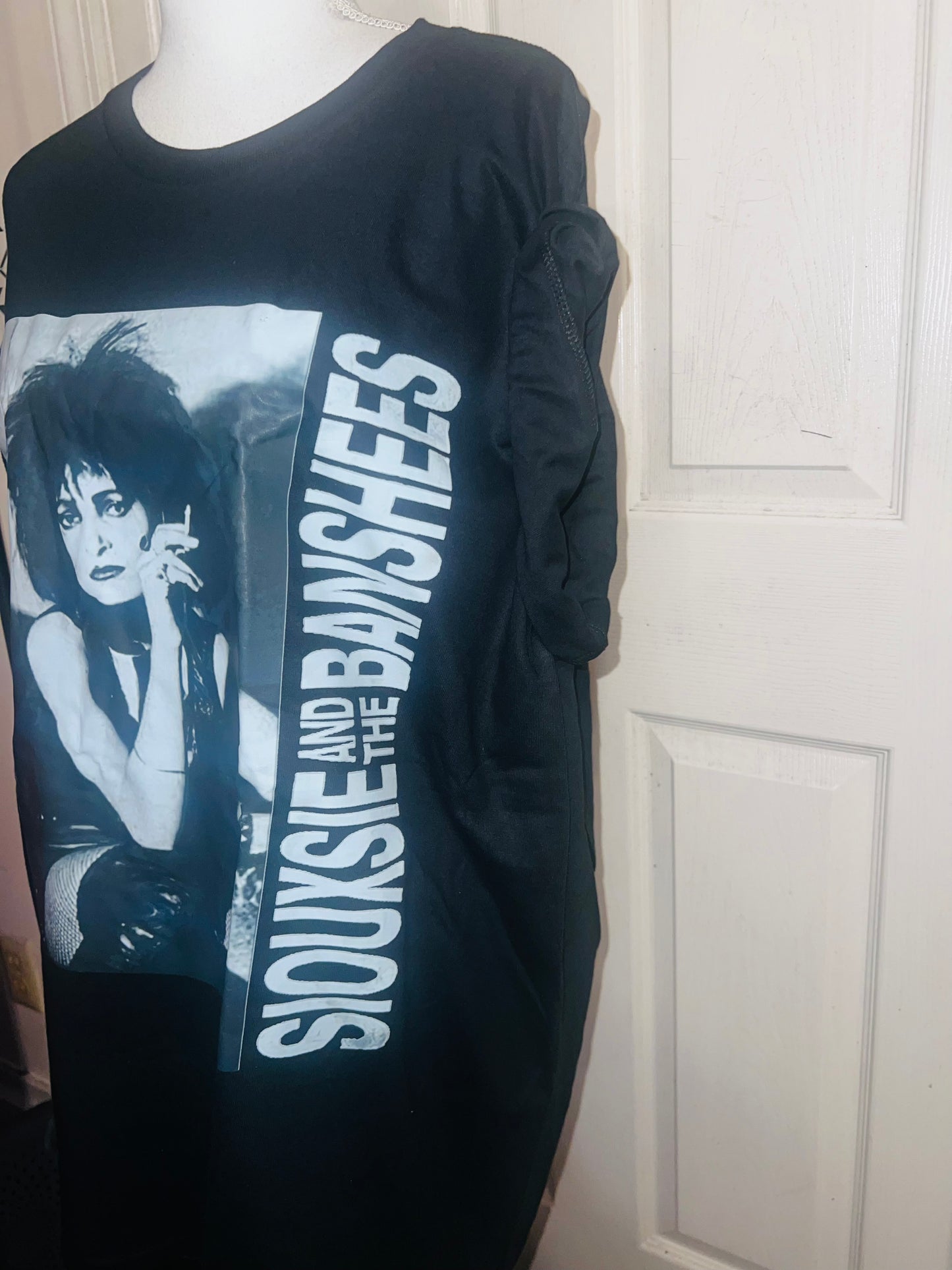 Siouxsie and the Banshees Oversized Distressed Tee