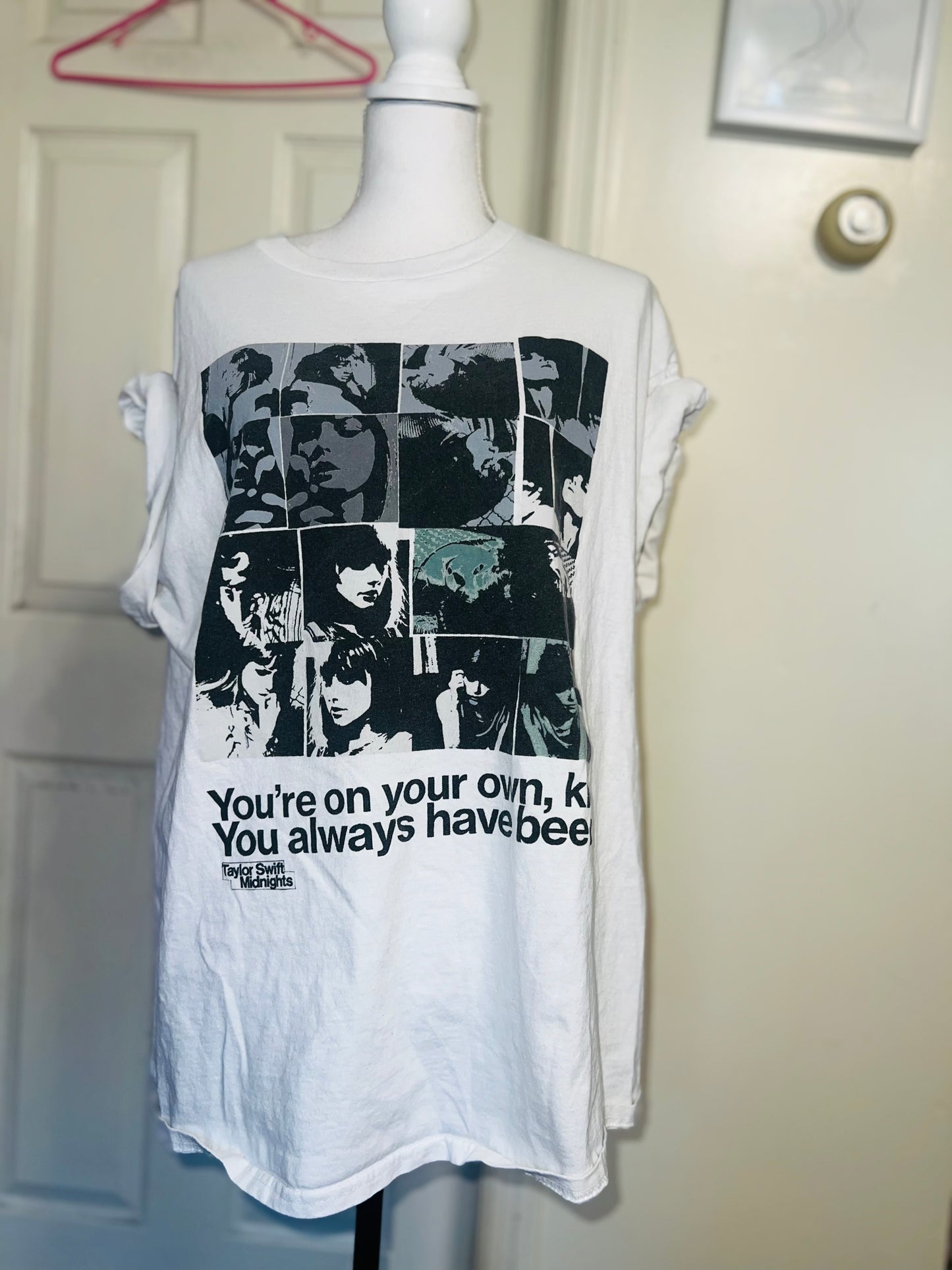 Taylor Swift Oversized Distressed Tee