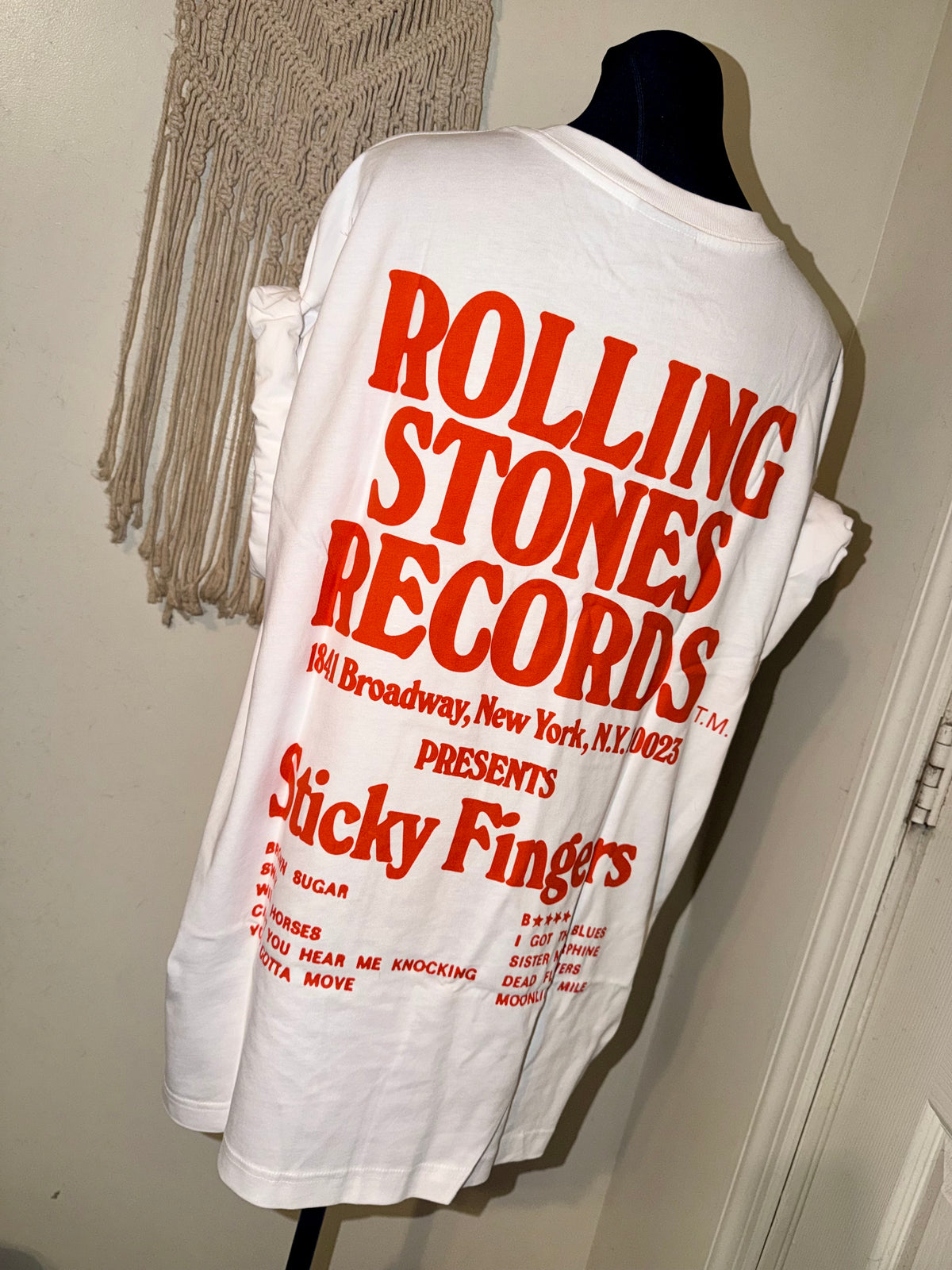 The Rolling Stones Double Sided Tee