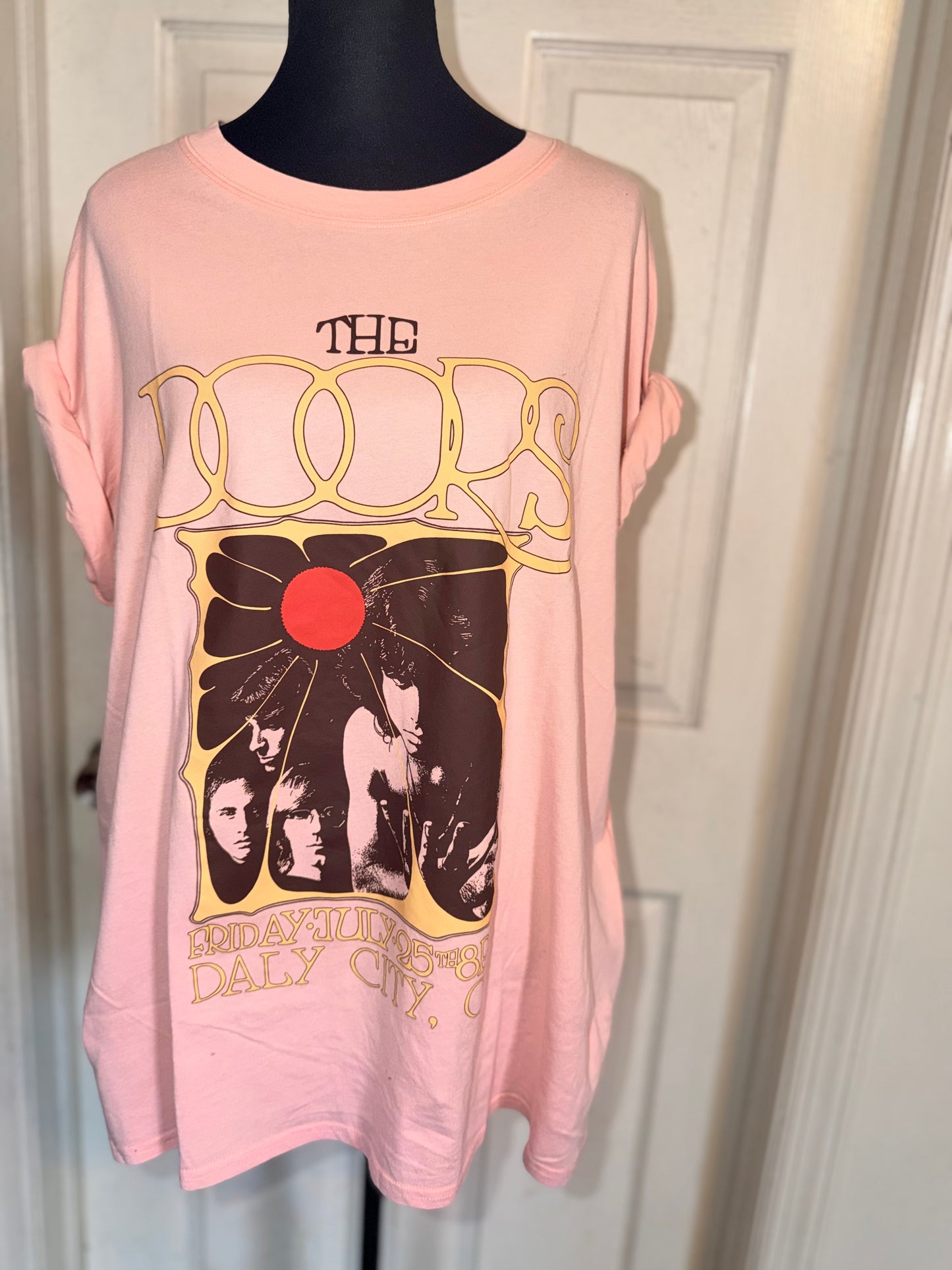 The Doors Oversized Distressed Tee