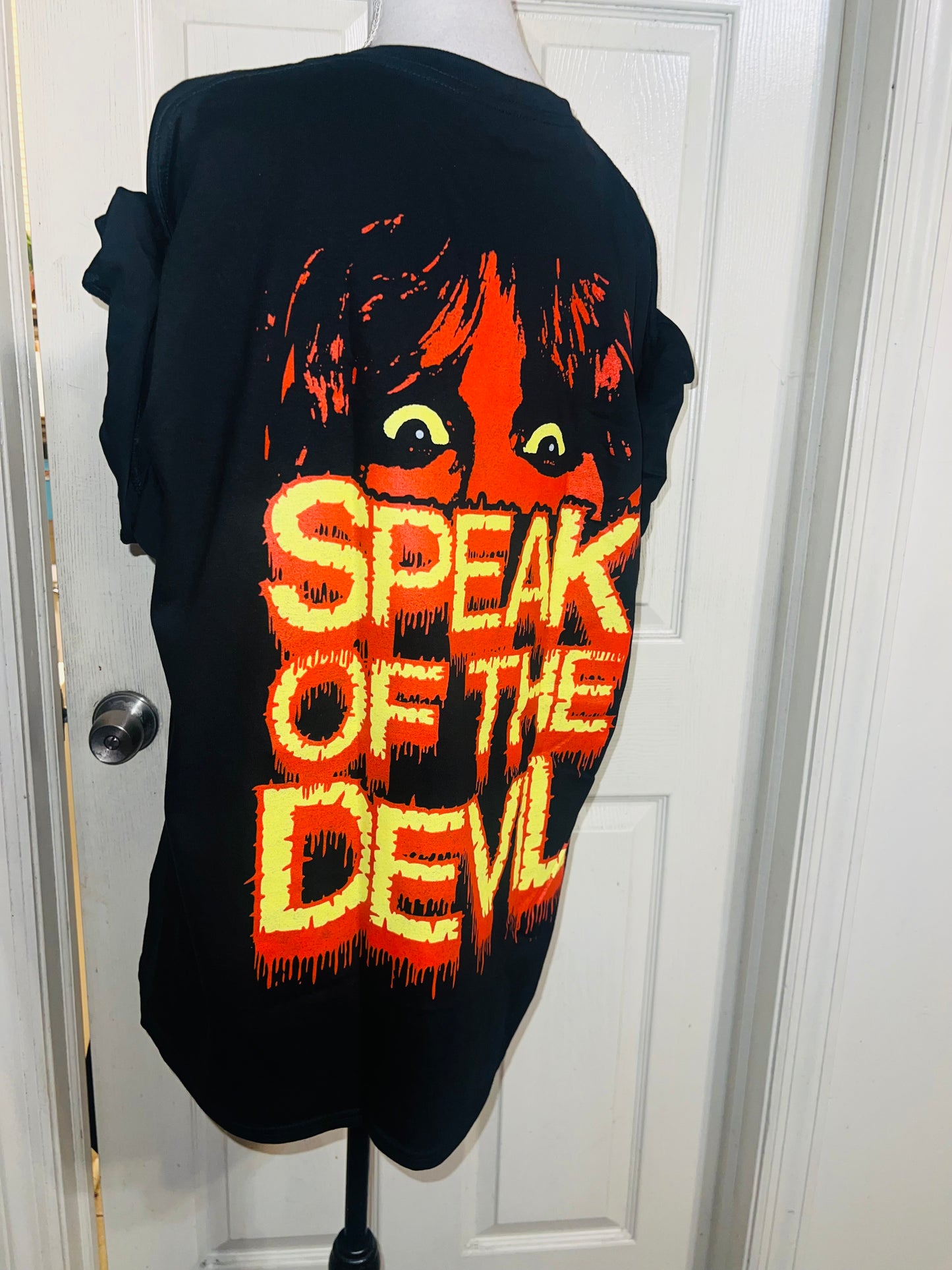 Ozzy Osbourne Double Sided Oversized Distressed Tee