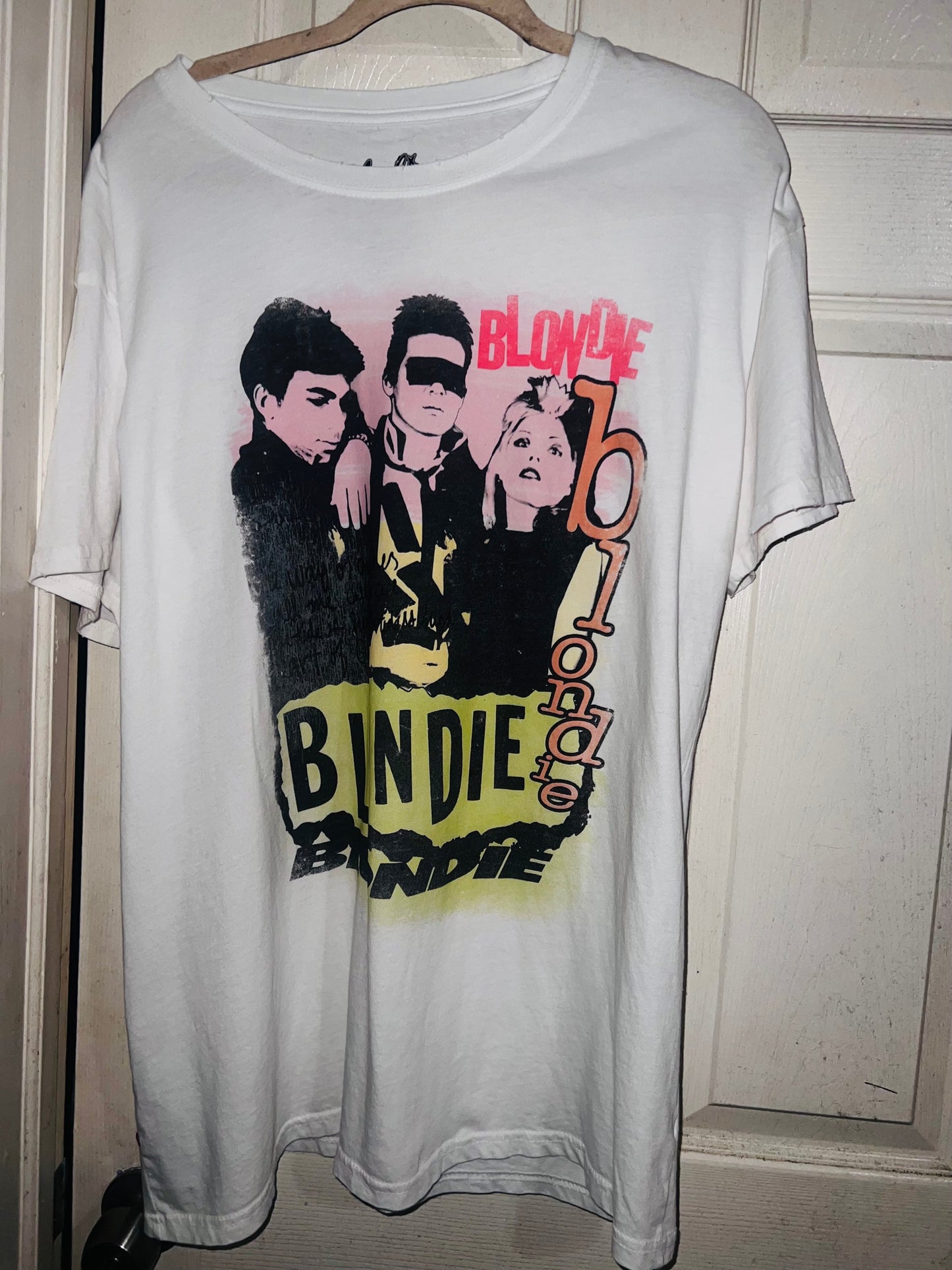 Blondie Oversized Distressed Tee