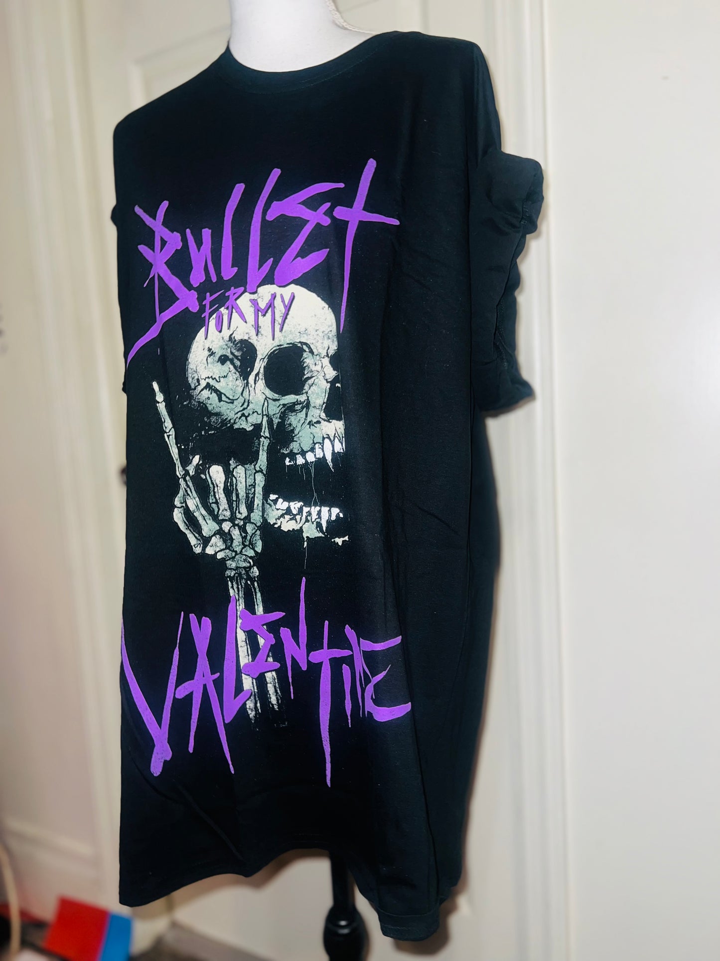 Bullet for my Valentine Oversized Distressed Tee