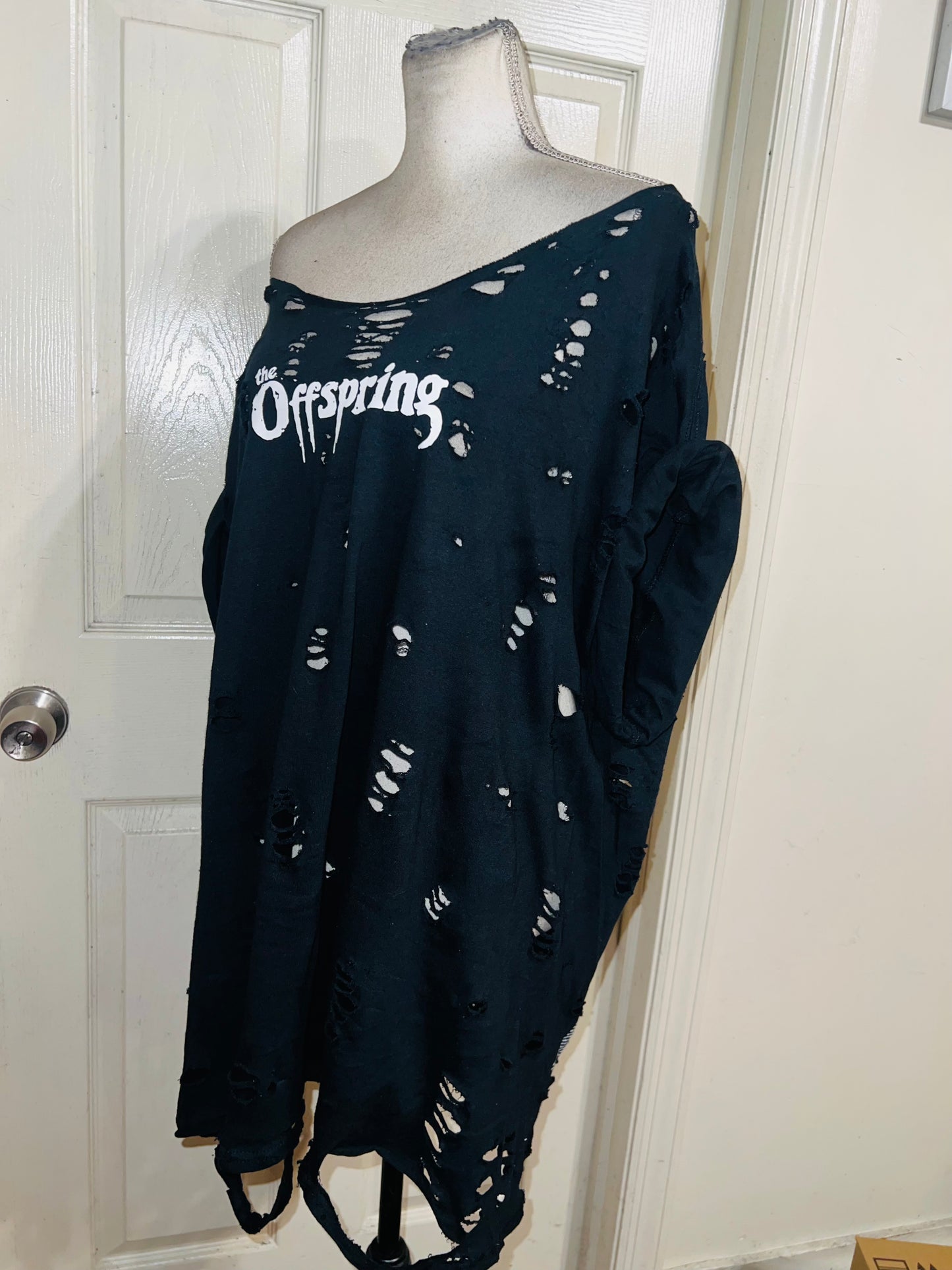 The Offspring Double Sided Oversized Distressed Tee