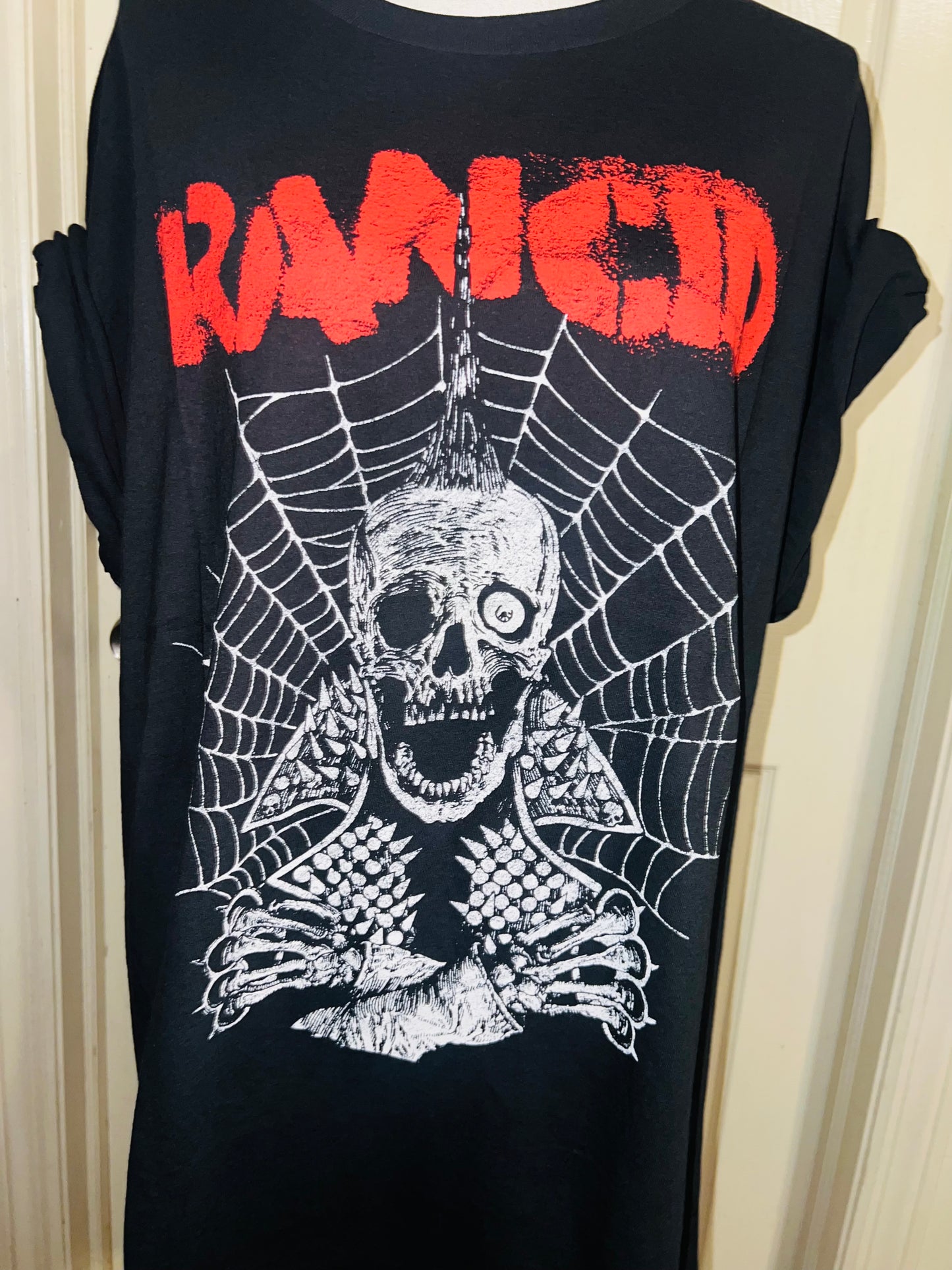 Rancid Oversized Distressed Tee