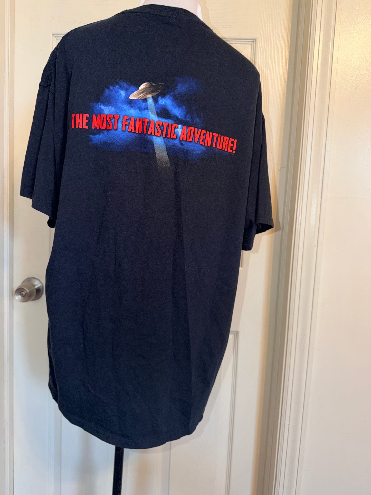 Aerosmith Double Sided Vintage Oversized Distressed Tee
