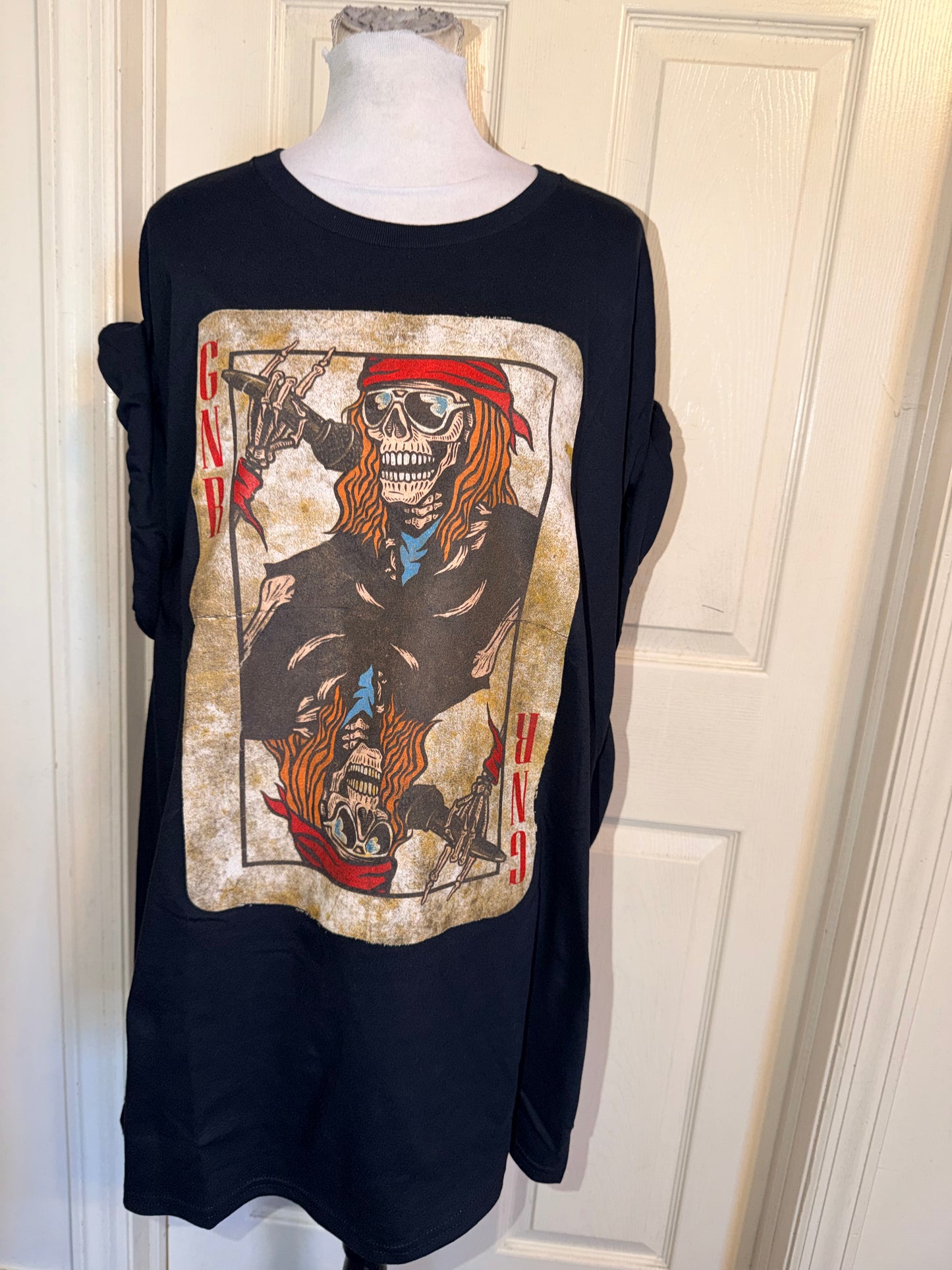 Guns N’ Roses Oversized Distressed Tee