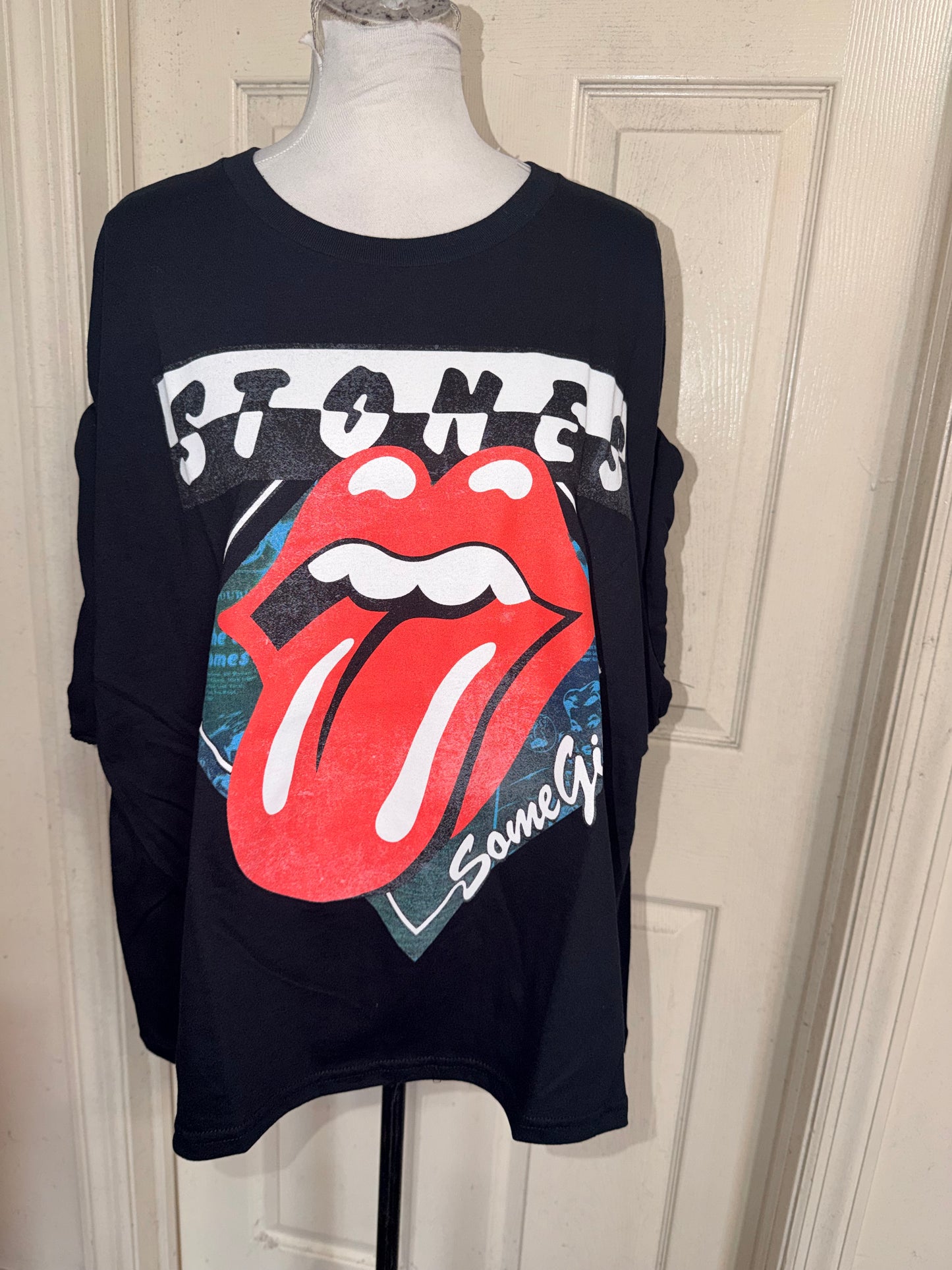 The Rolling Stones Oversized Distressed Tee