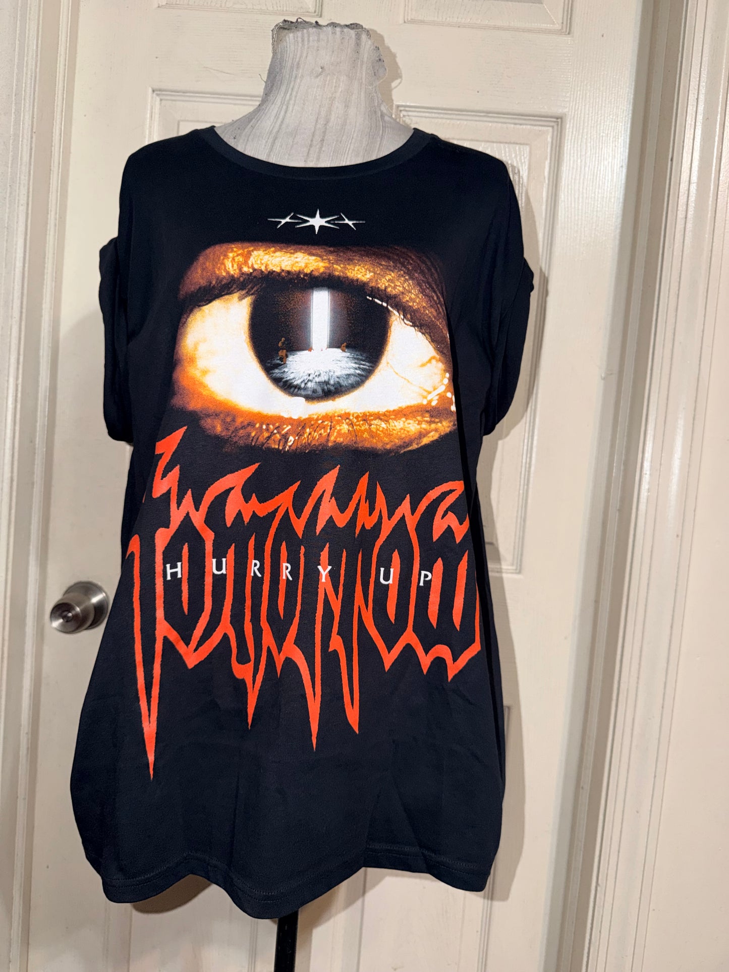 The Weeknd Oversized Distressed Tee