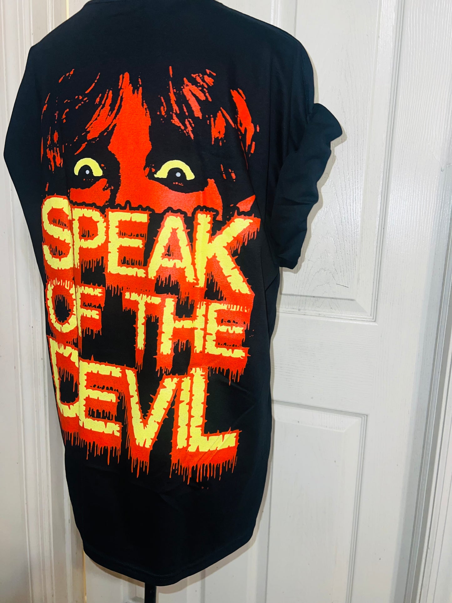 Ozzy Osbourne Double Sided Oversized Distressed Tee