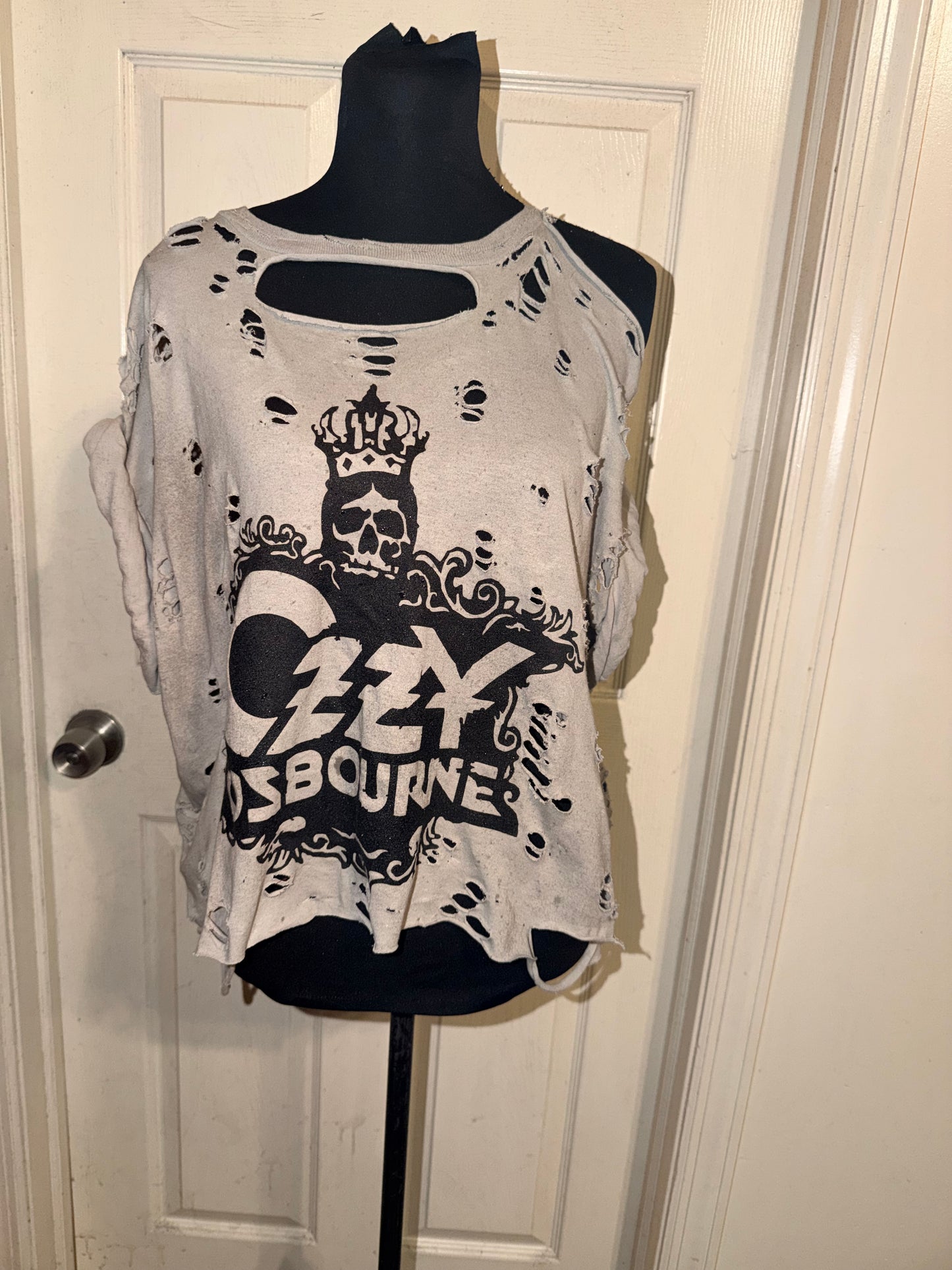 Ozzy Osbourne Oversized Distressed Tee (As Is)