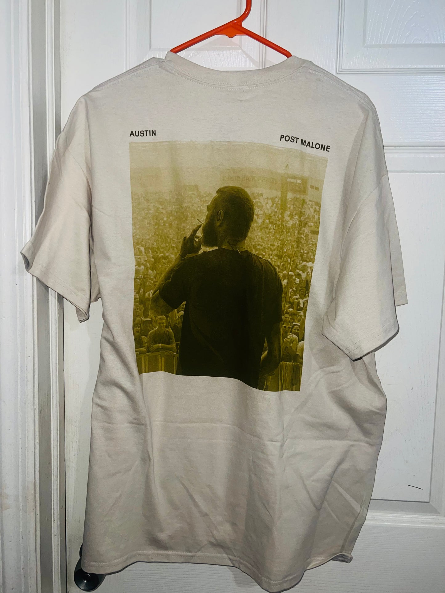 Post Malone Austin Double Sided Distressed Tee