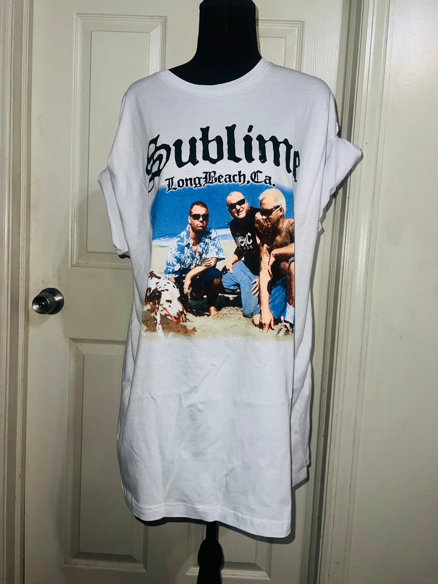 Sublime Oversized Distressed Tee