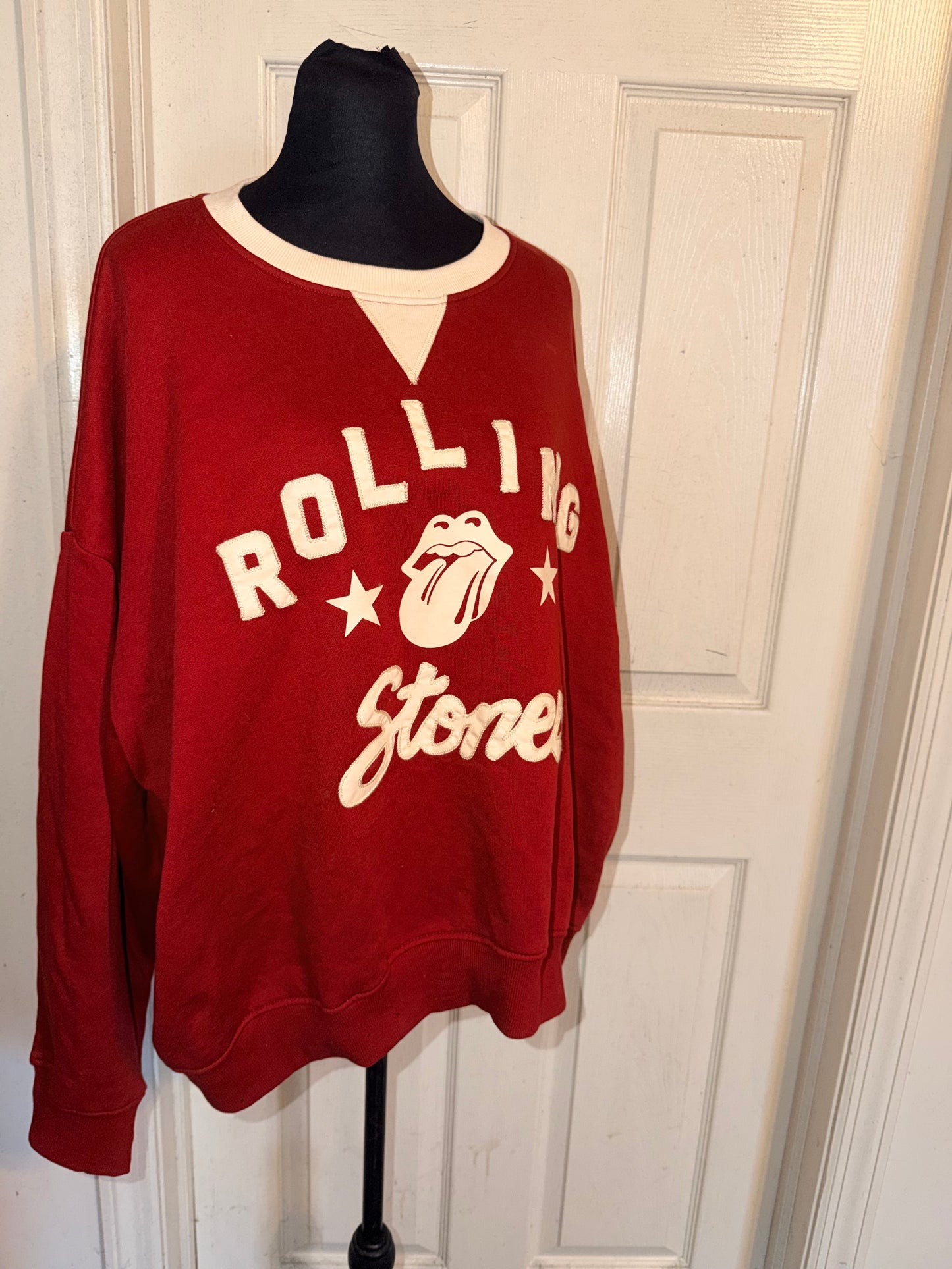 The Rolling Stones Oversized Distressed Tee