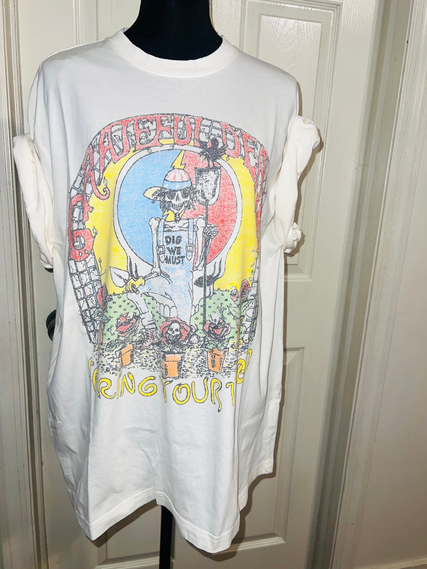 Grateful Dead Oversized Distressed Tee