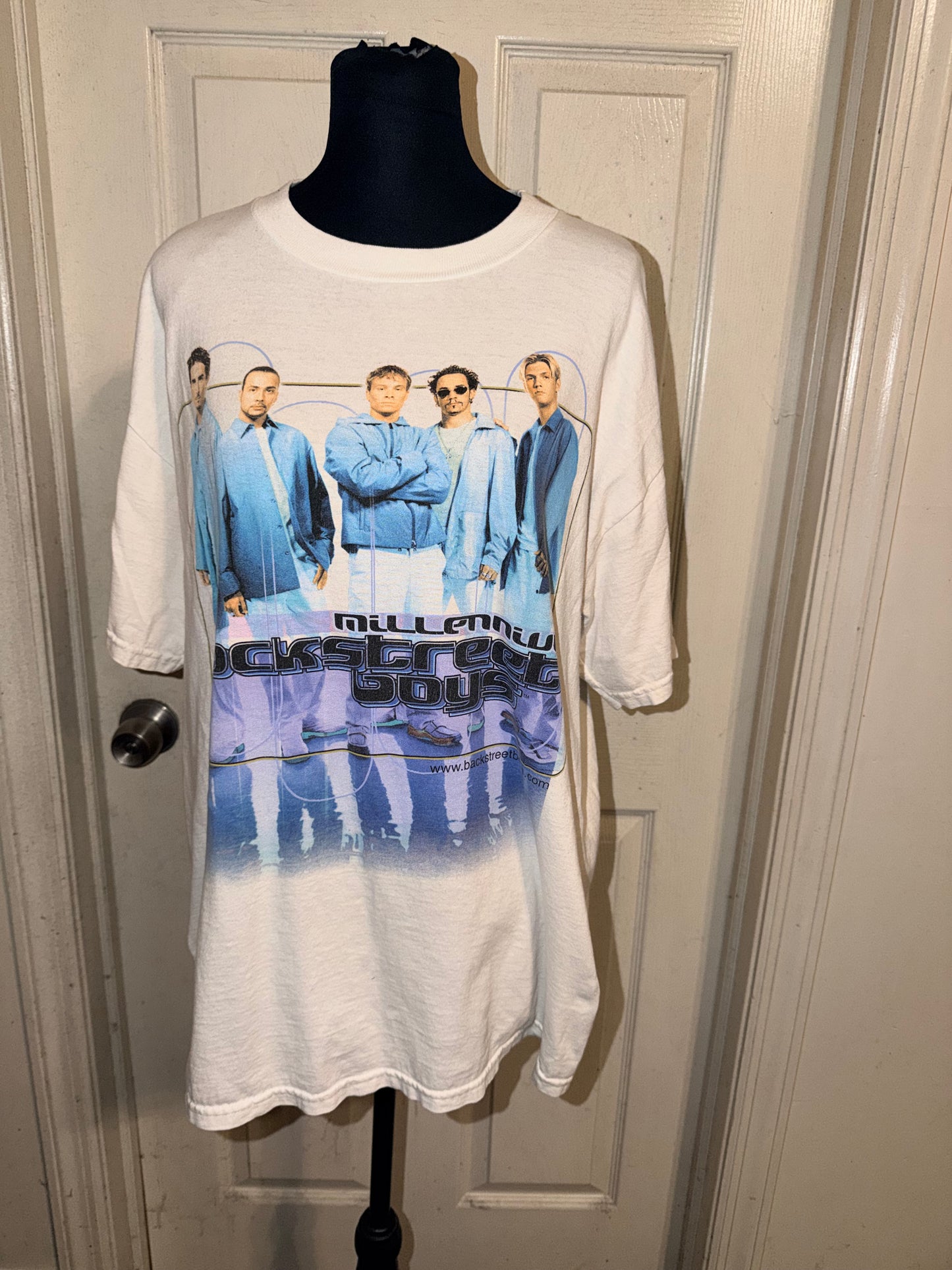 Backstreet Boys Vintage Double Sided Distressed Tee