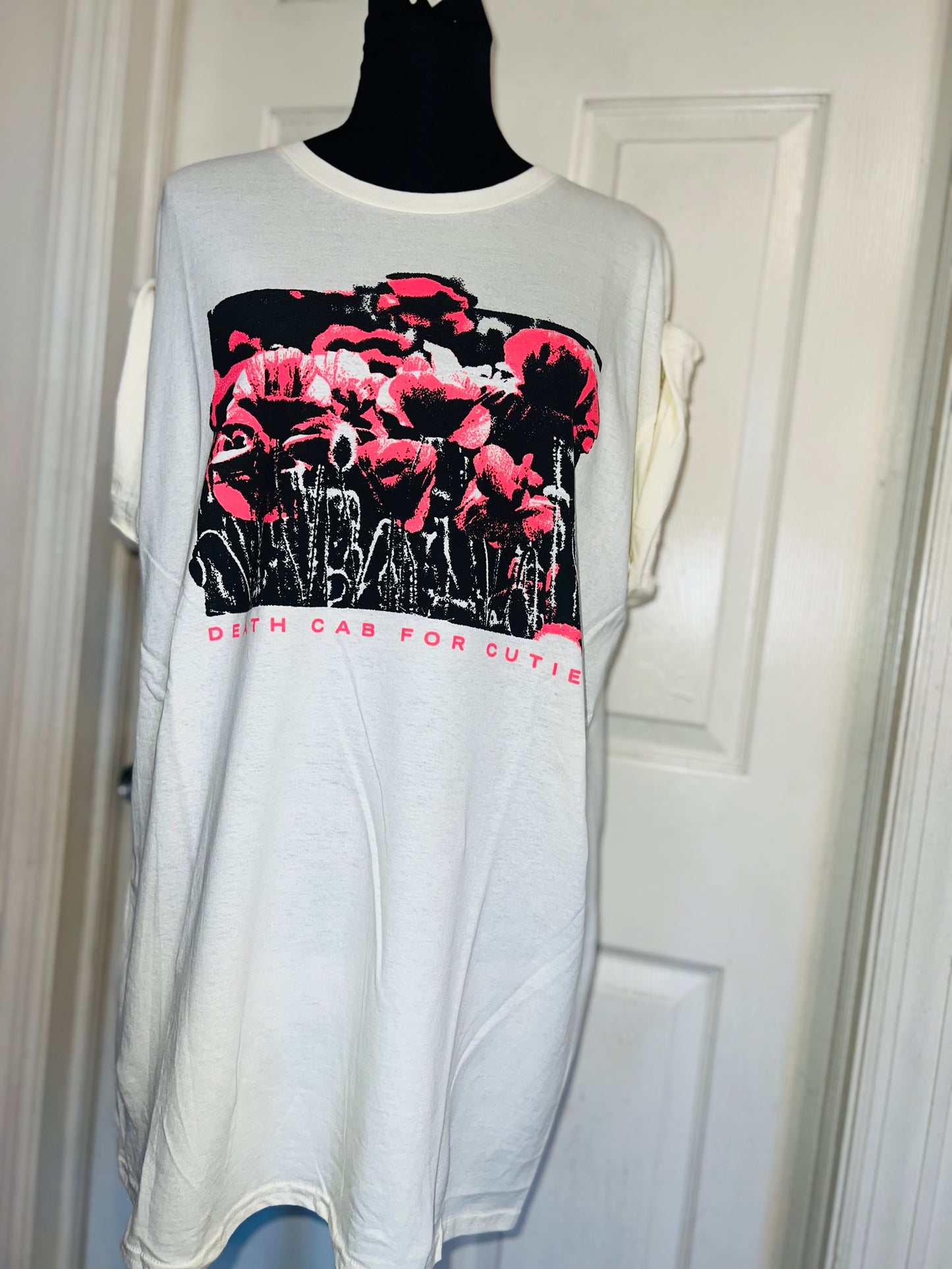 Death Cab for Cutie Oversized Distressed Tee