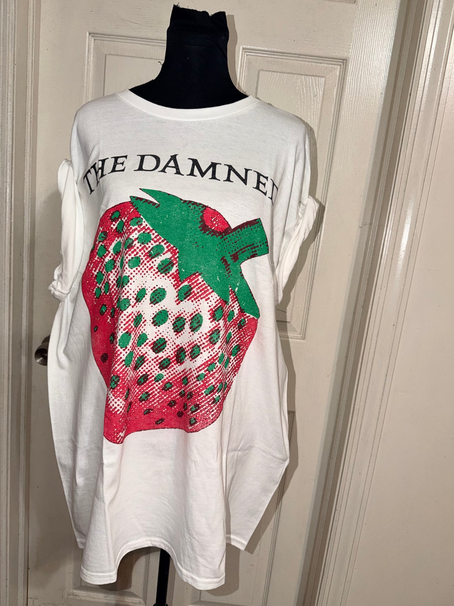 The Damned Oversized Distressed Tee