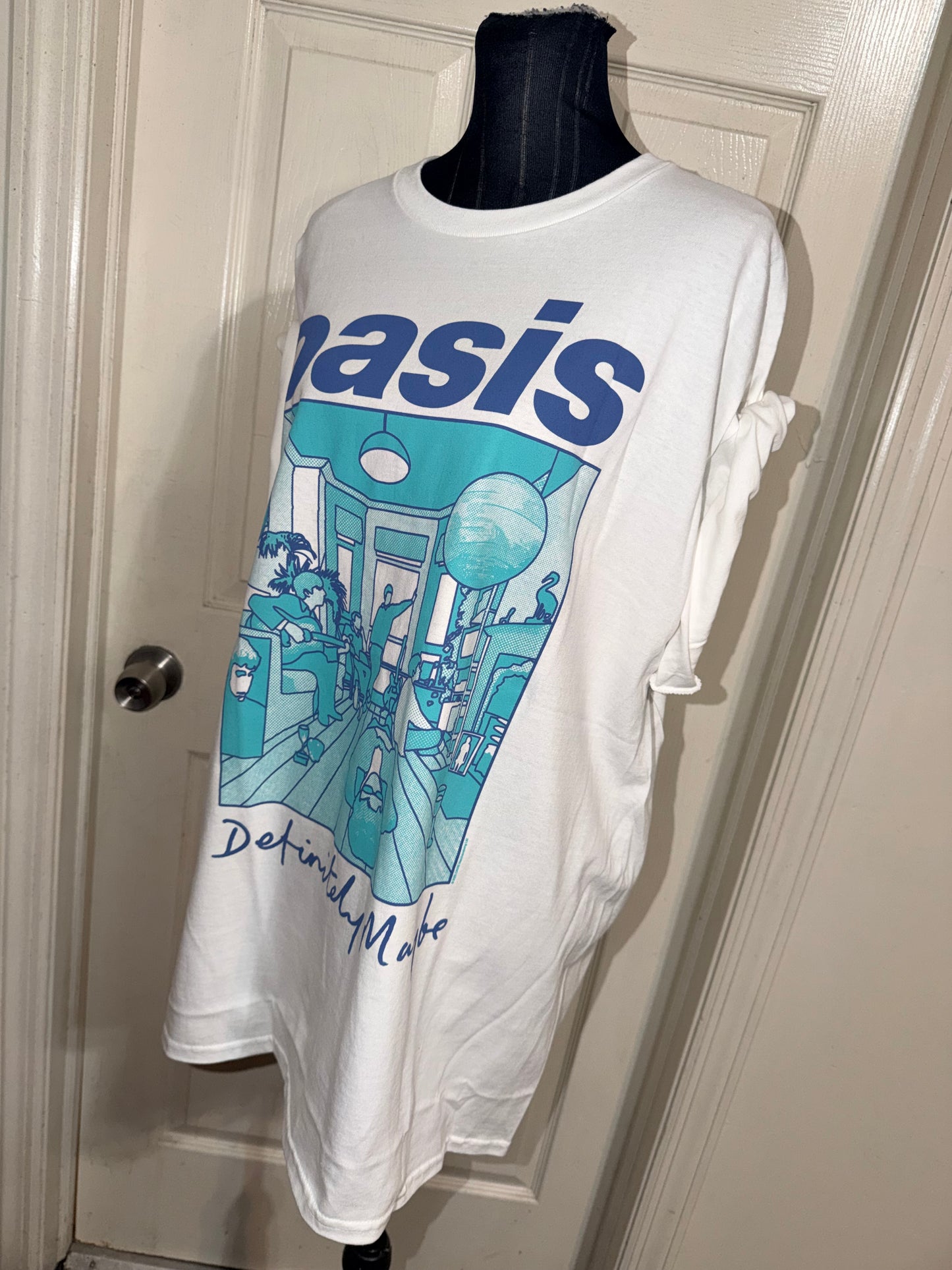 Oasis Oversized Distressed Tee