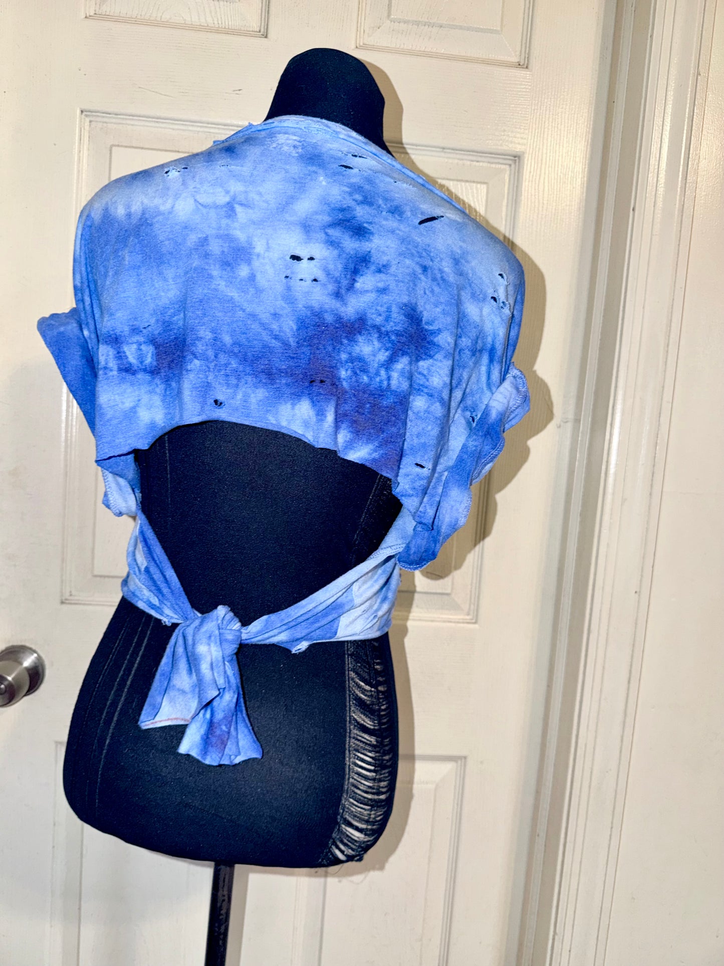 Sublime Distressed Open Tied Back Tee (as is)