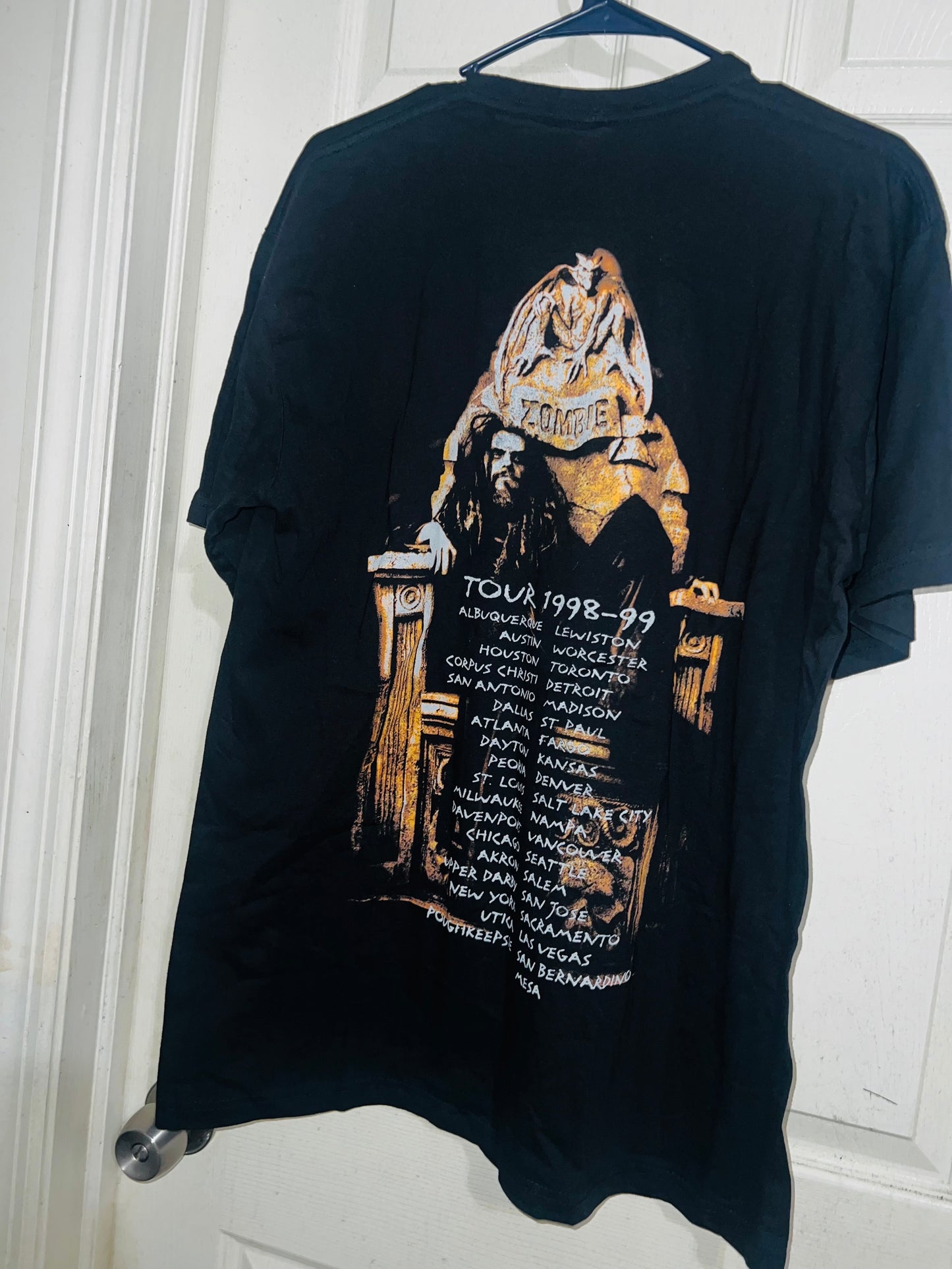 Rob Zombie Double Sided ‘98-99 Distressed Tee
