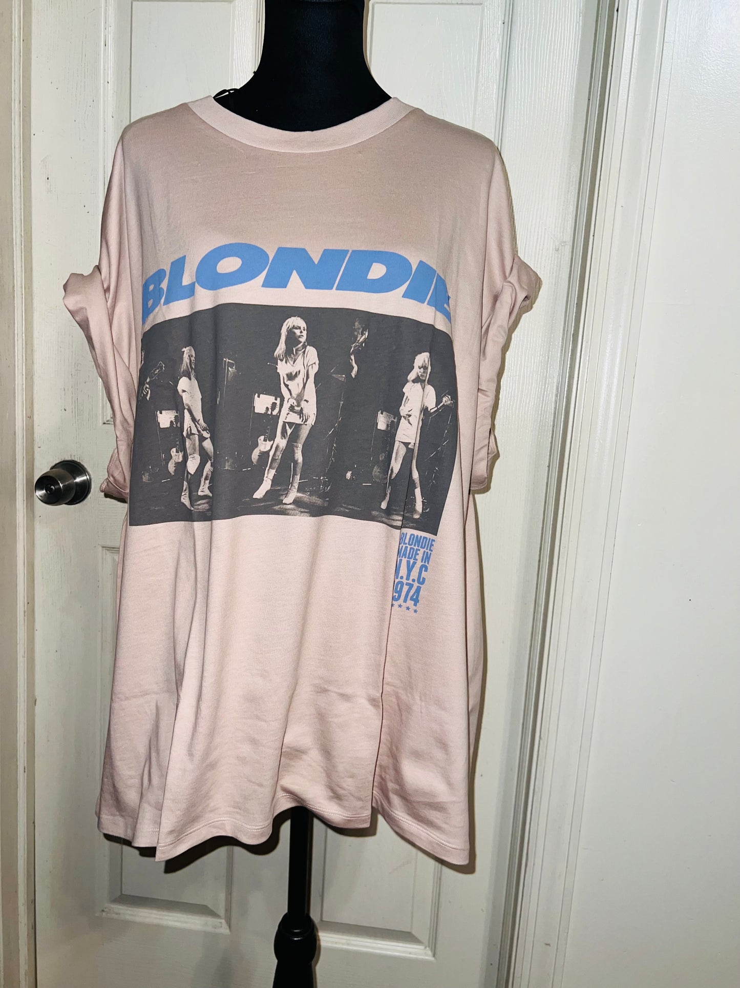 Blondie Oversized Distressed Tee