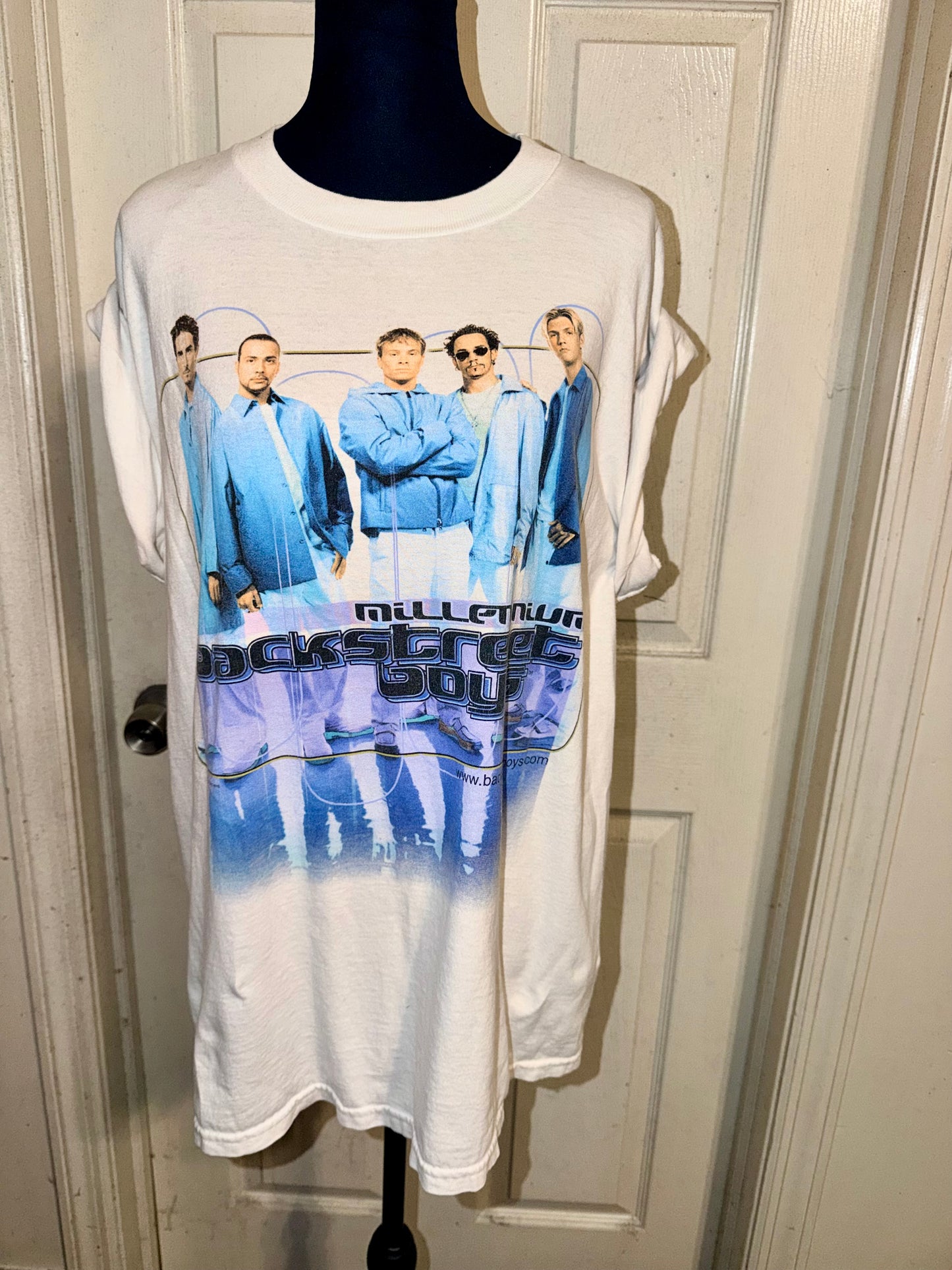 Backstreet Boys Vintage Double Sided Distressed Tee