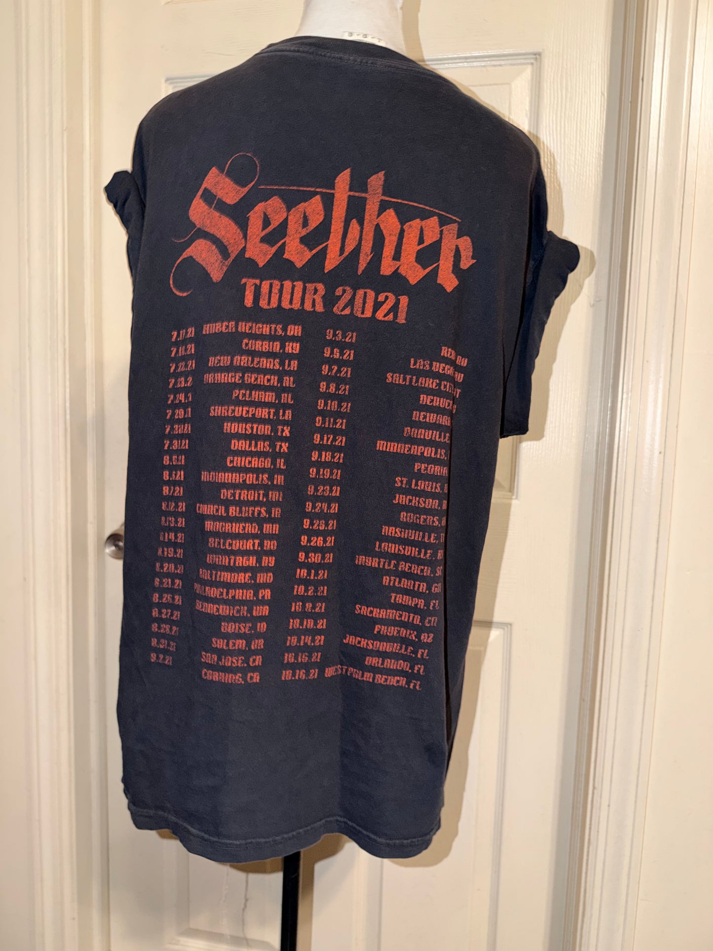 Seether Double Sided Tee
