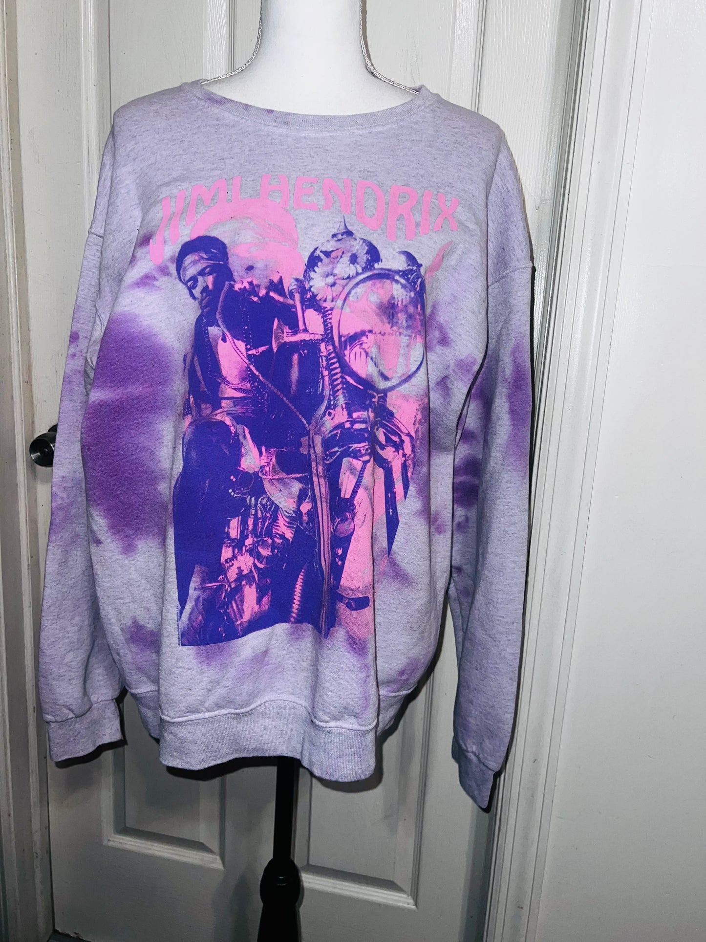 Jimi Hendrix Oversized Distressed Tee