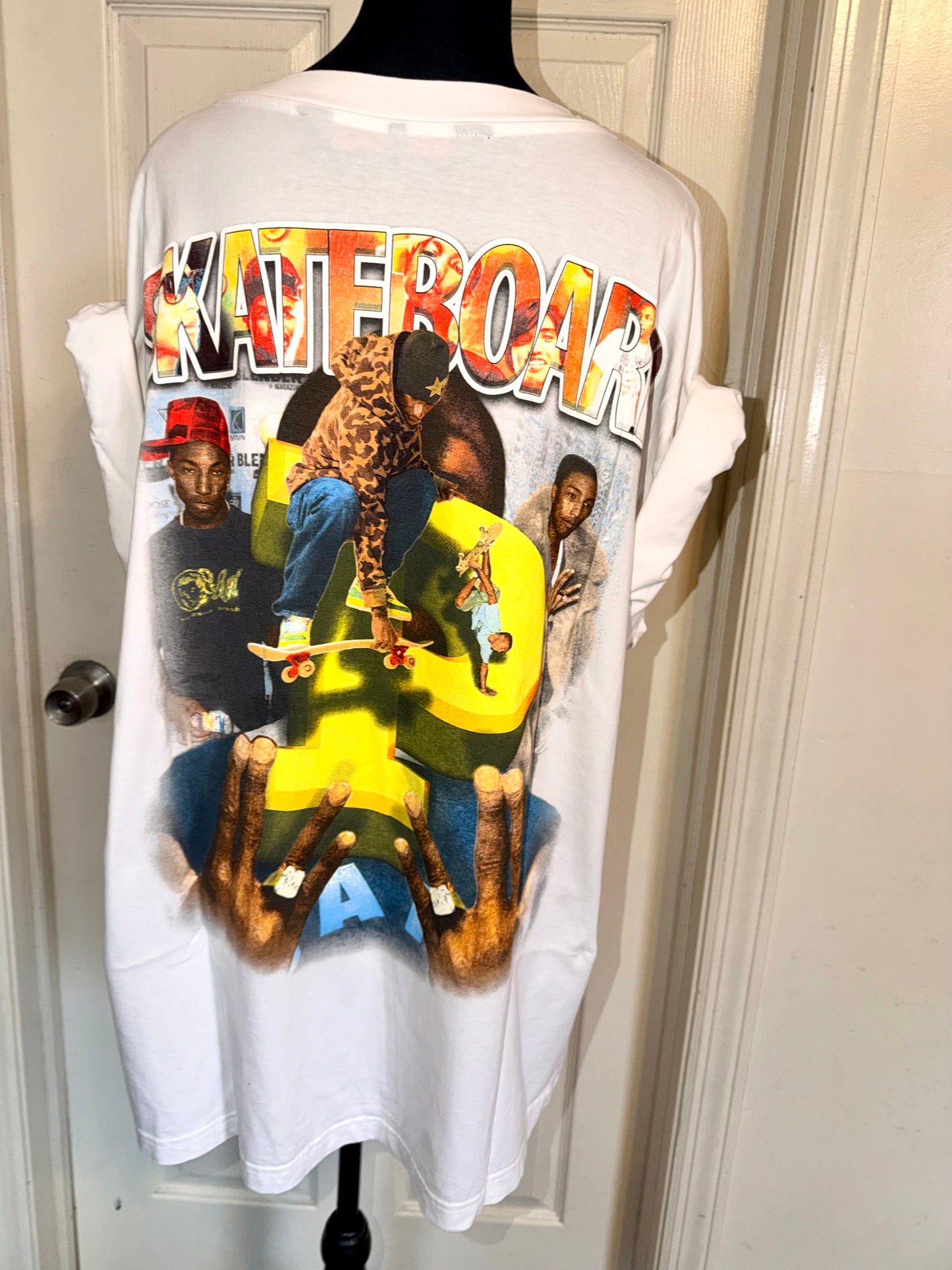Pharrell Williams Double Sided Oversized Tee