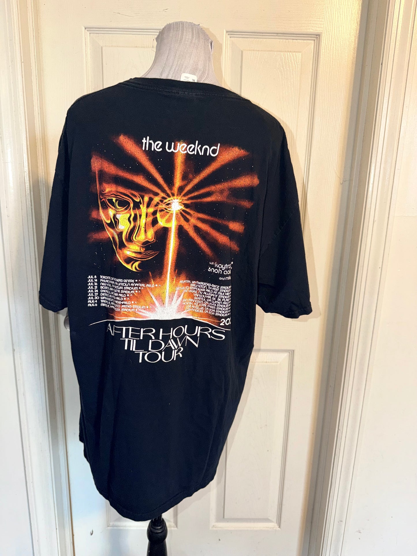 The Weeknd Double Sided Oversized Tee