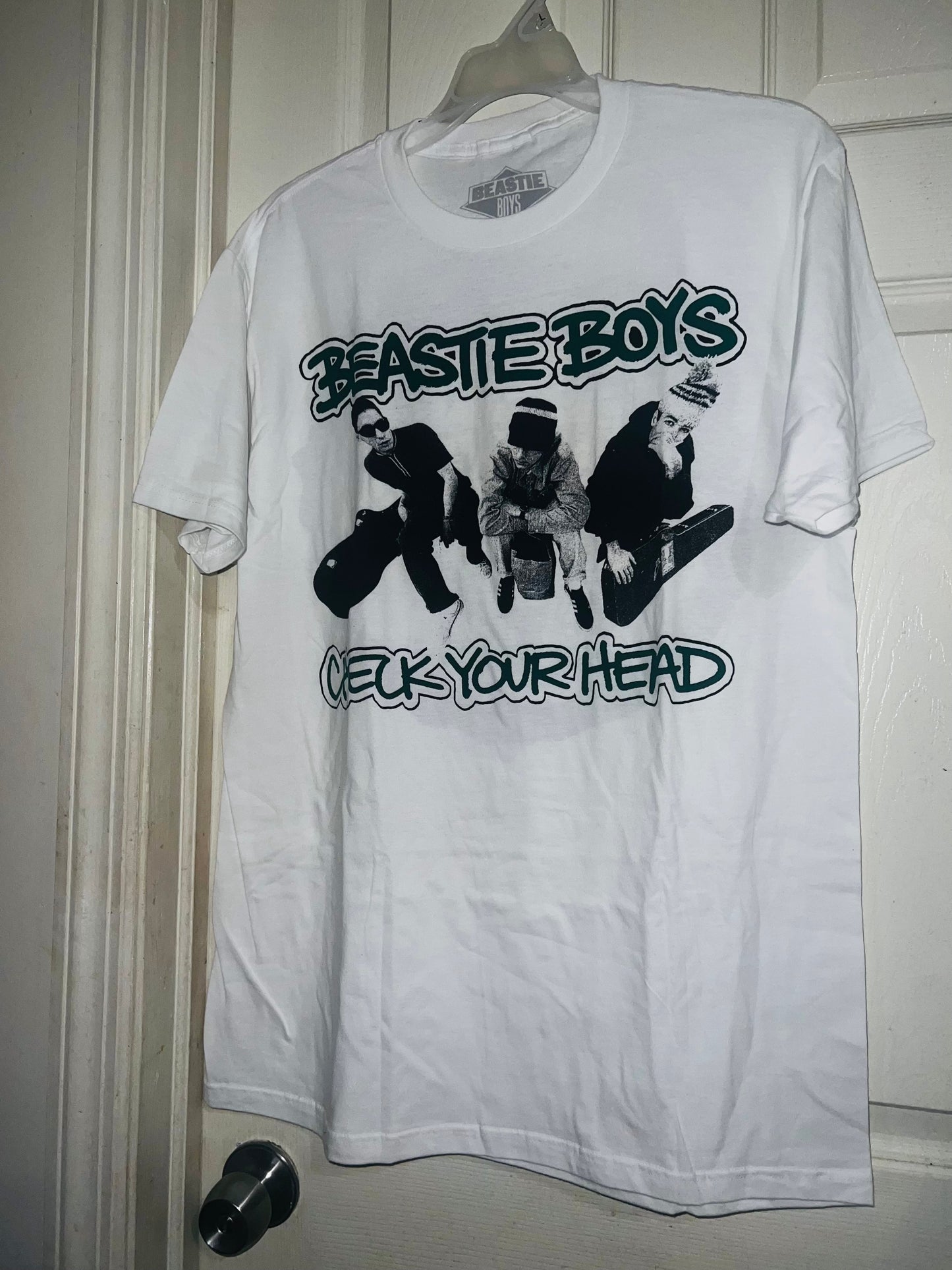 Beastie Boys Double Sided Oversized Distressed Tee